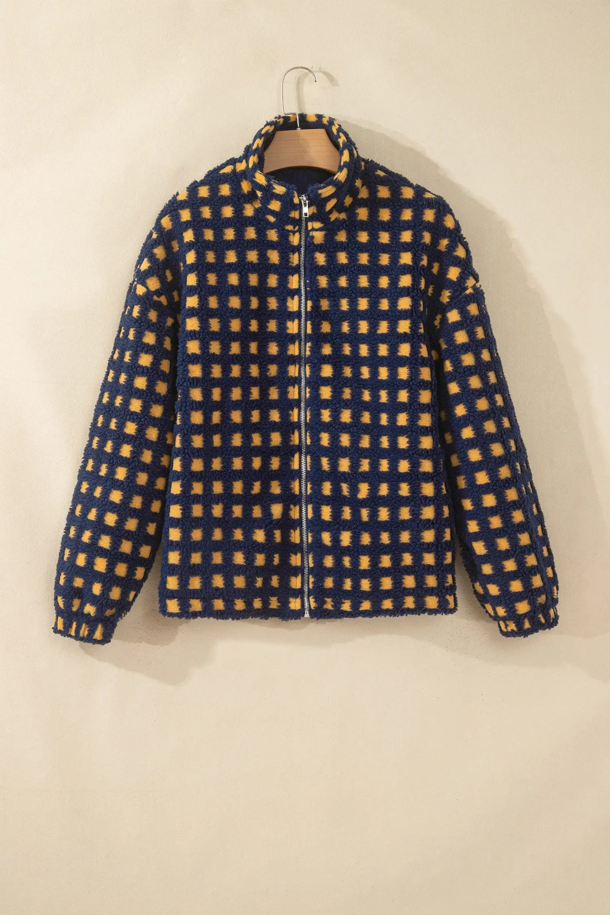 Zip-Up Sherpa Fleece Jacket