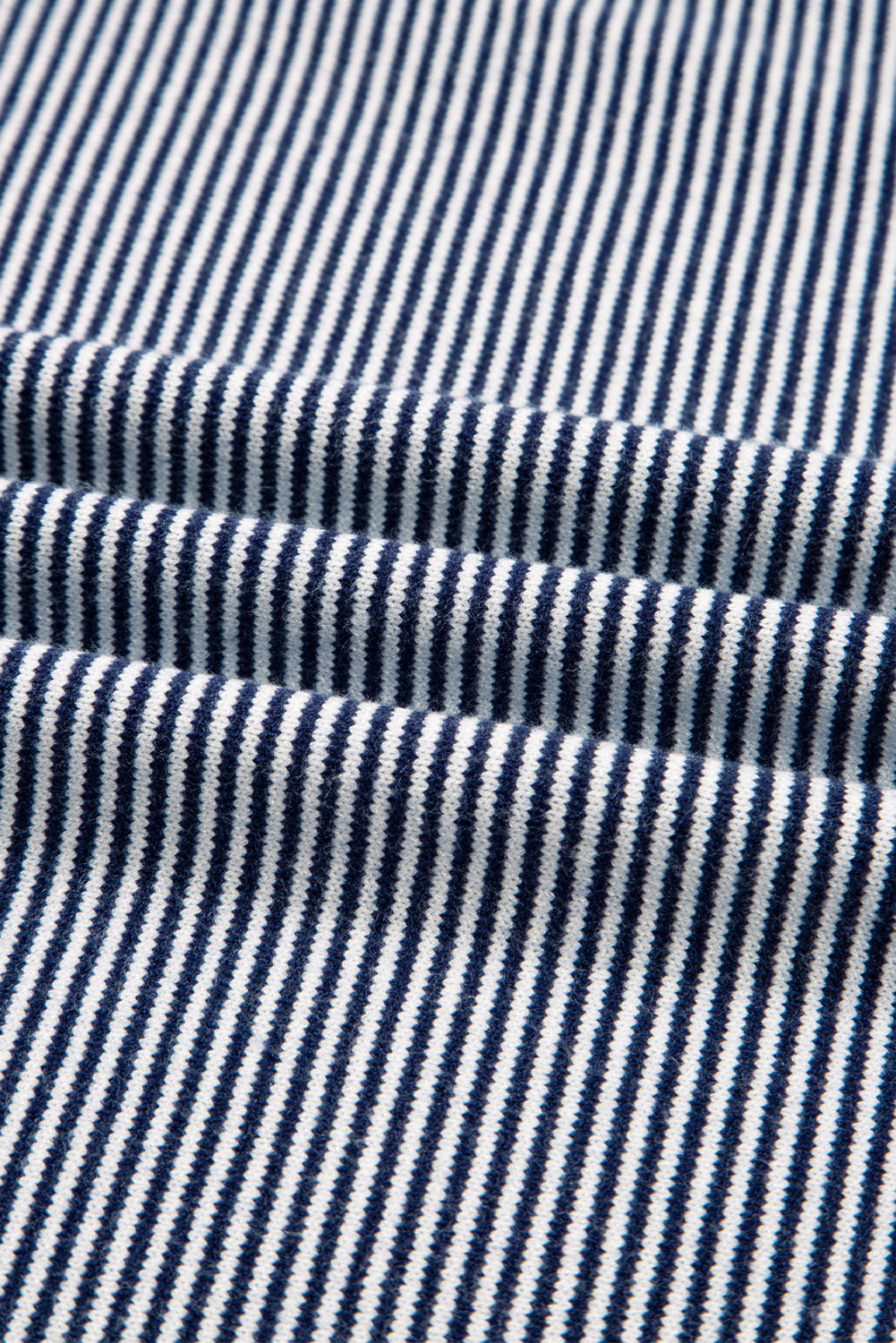 Striped Dolman Oversize Tunic Sweater - eAura