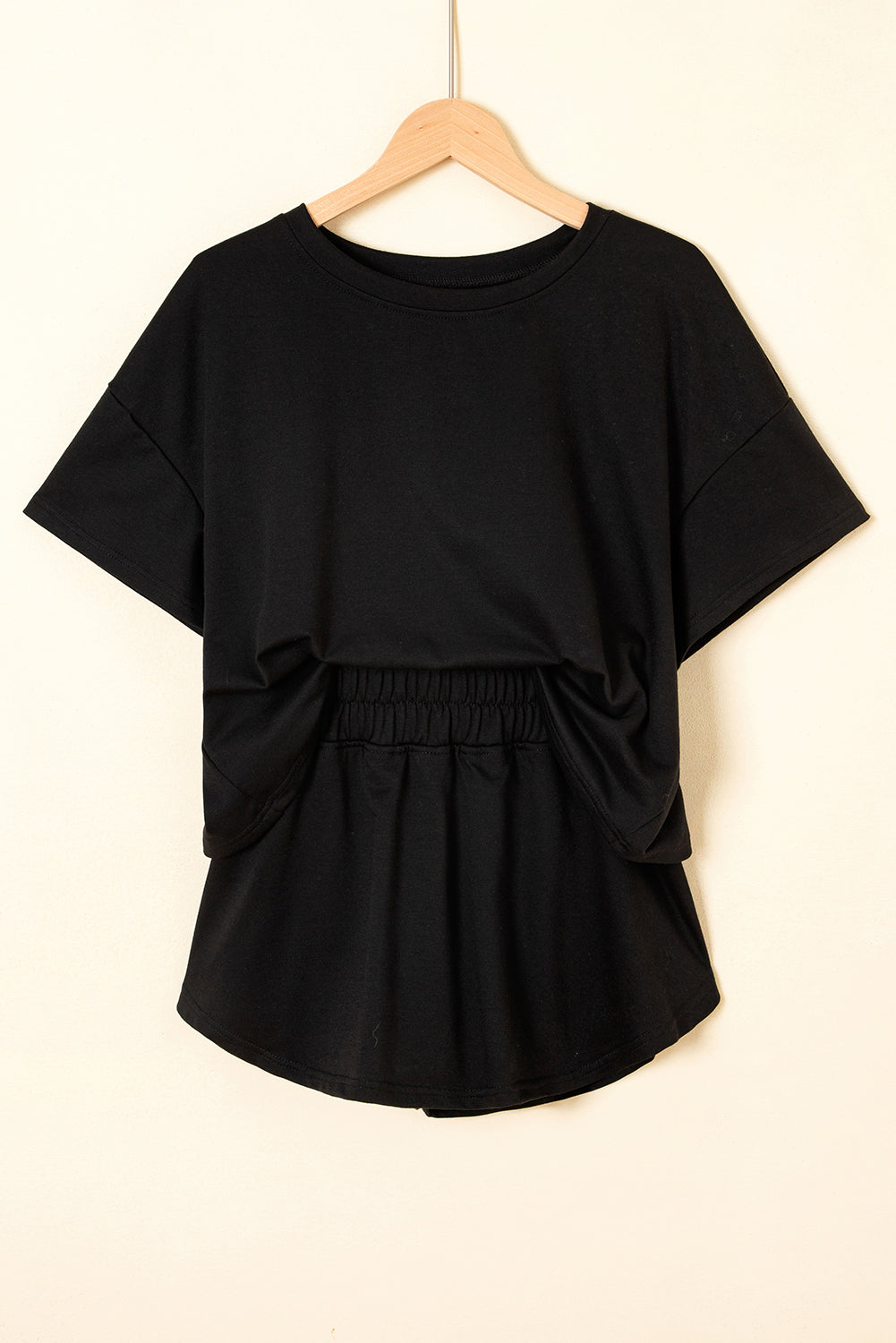 Cropped Tee and Ruffle High Waist Skort Co-oord eAura