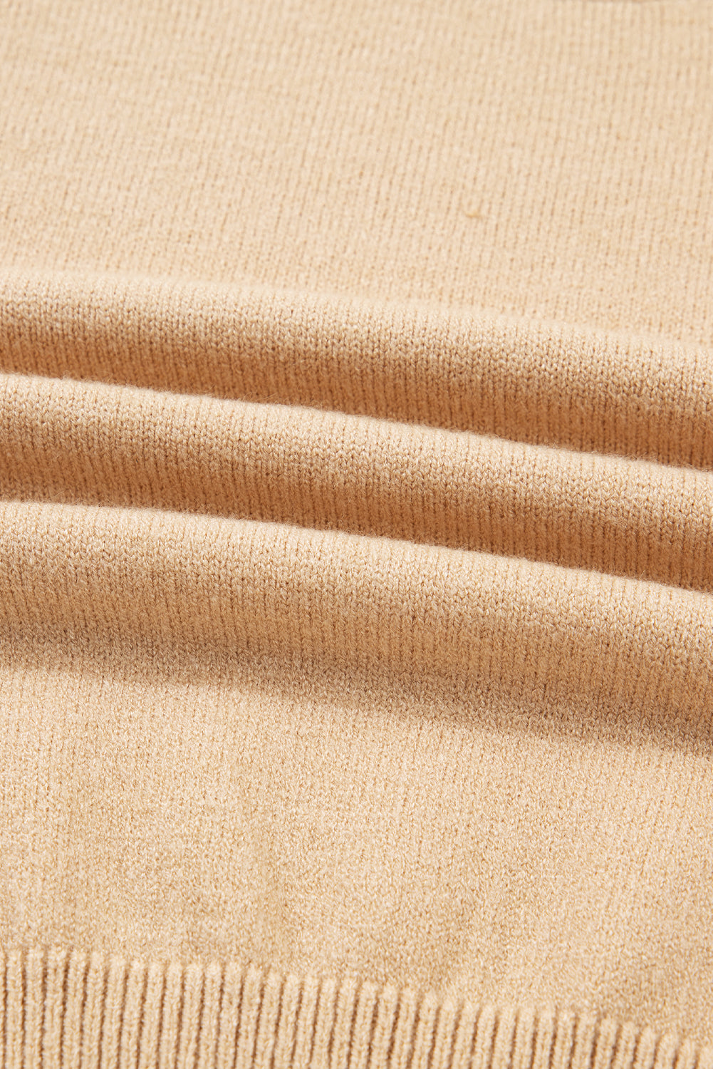 High Neck Puff Sleeve Sweater and Pleated Mini Skirt Co-ord Knit Outfit - eAura