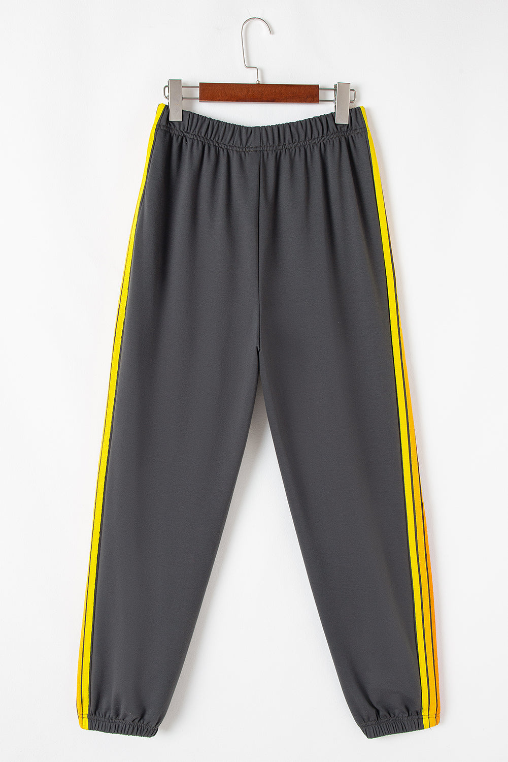 Dark Grey Counting Rainbows High Waist Sweatpants BB Fashion Outlet