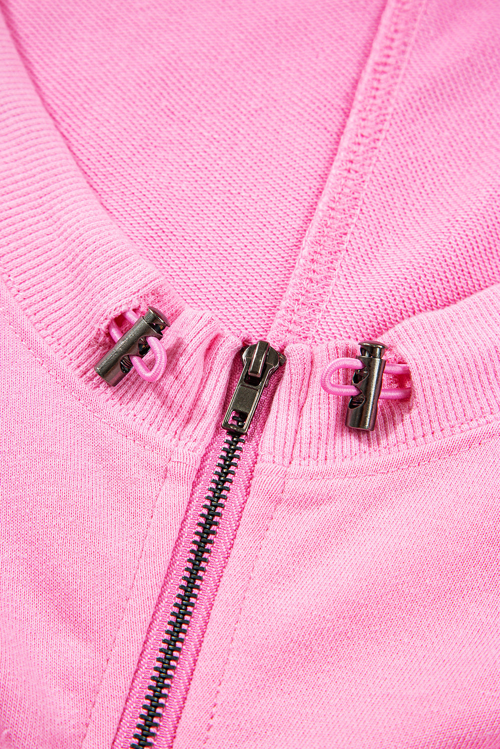 Checkered Kangaroo Pocket Half Zip Hoodie - eAura