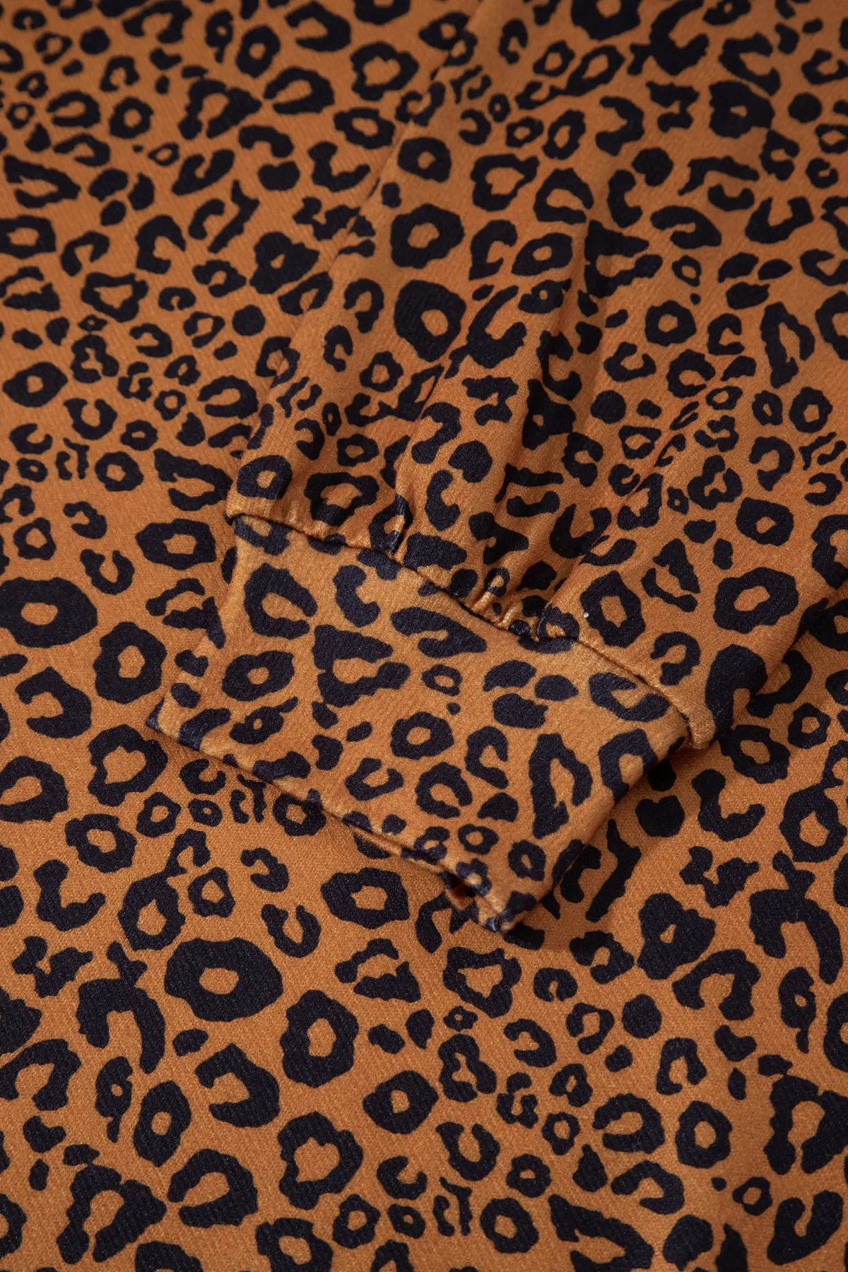 Leopard Print Long Sleeve Top Relaxed Pant Set – Brown