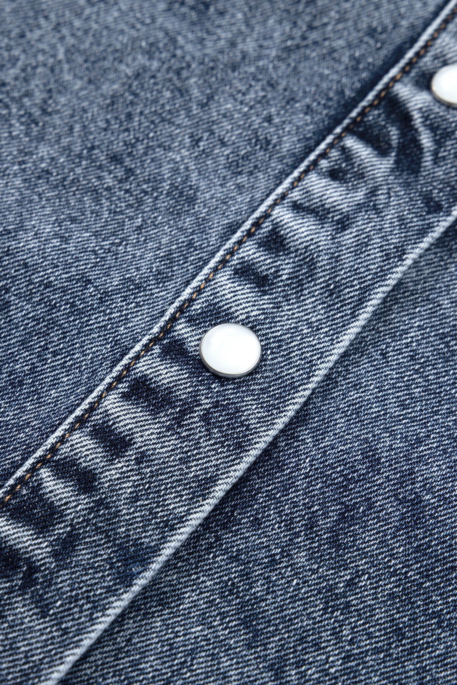 Ashleigh Blue Solid Denim Button Front Pocket Sleeveless Cowboy Vest – Dark Blue