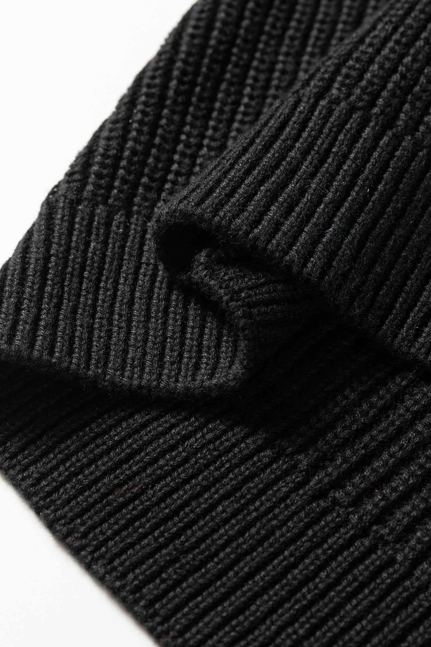 Black Contrast Striped Trim V Neck Drop Shoulder Sweater - Sweaters & Cardigans/Sweaters