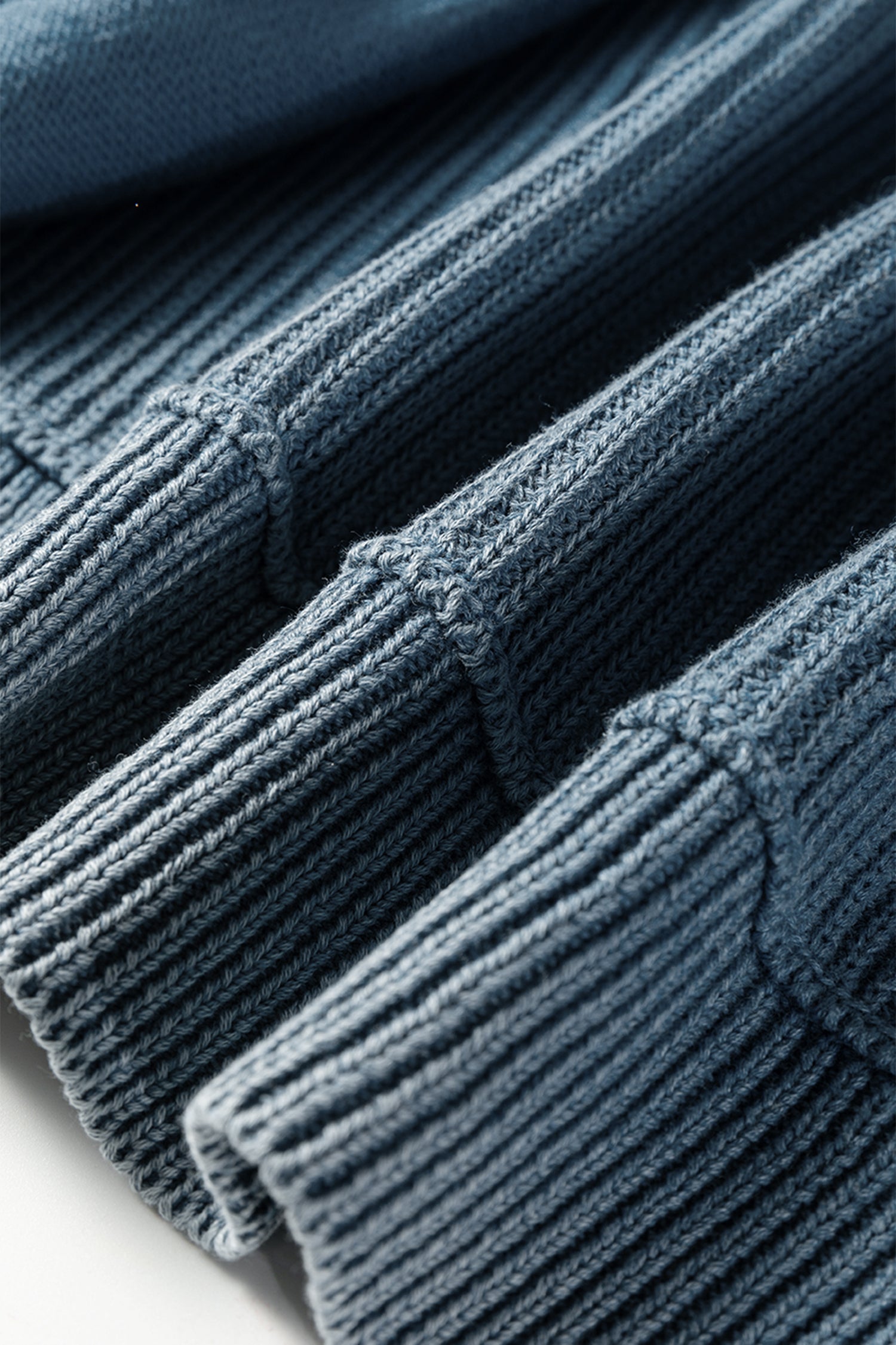 Mineral Wash Exposed Seam Patchwork Knit Open Sweater Cardigan - Sweaters & Cardigans/Cardigans