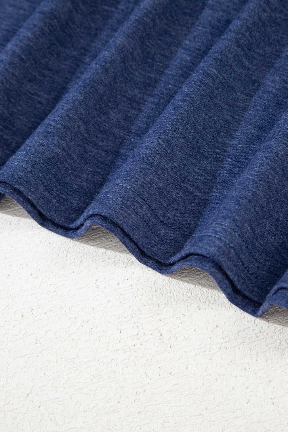 Dirty blue Twisted Bust V Neck Sleeveless Dress eAura