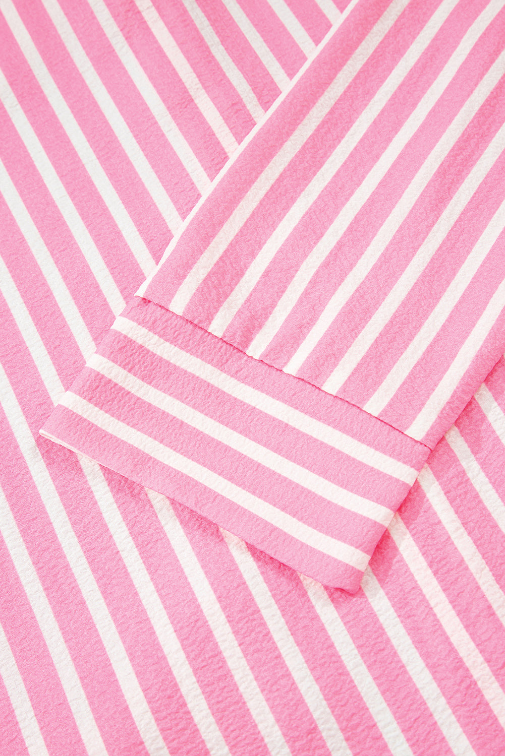 Pink Stripe Long Sleeve Top and Bottoms Pyjamas eAura