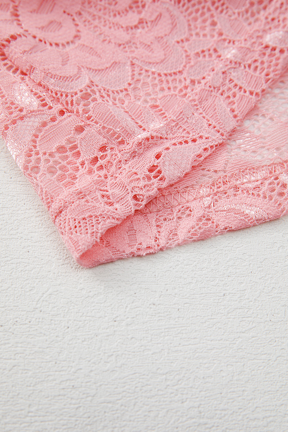 Blossom Floral Lace Sheer Long Sleeve Top eAura