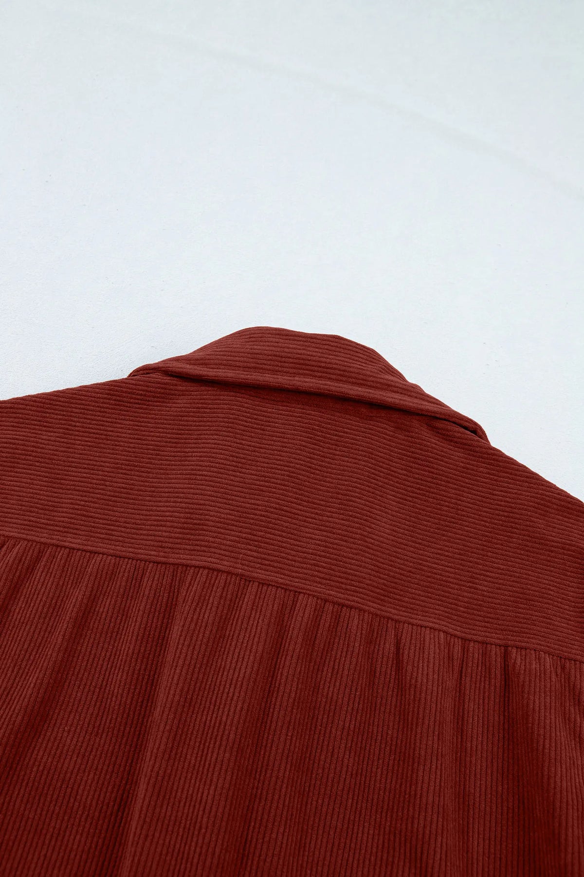 Long Sleeve Ribbed Shirt — Adjustable Cuff