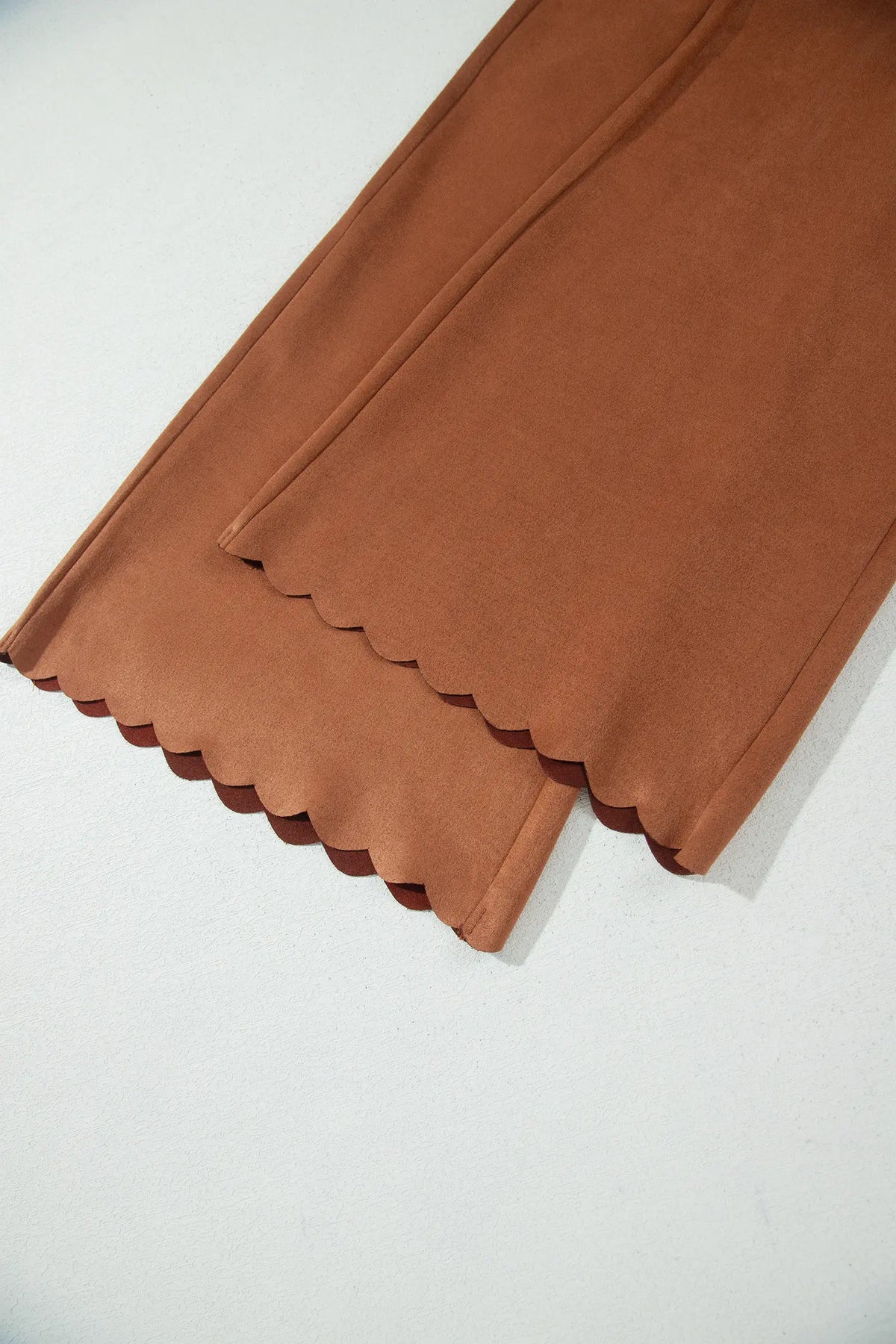 Scalloped Edge Pocket Full-Length Pant – Thai Curry