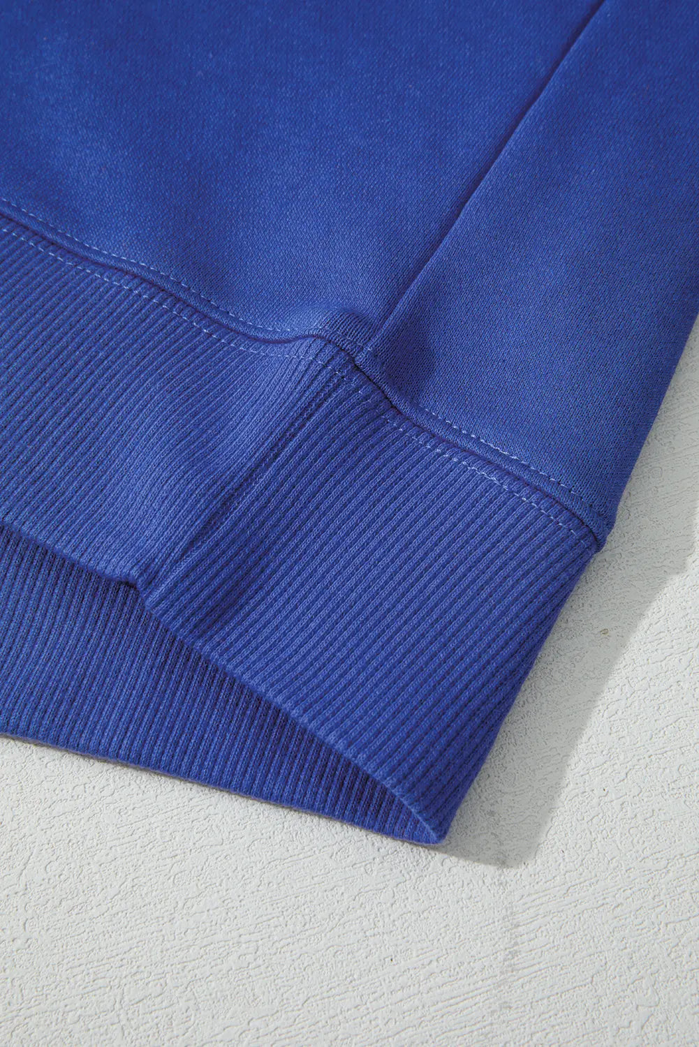 Striped Detail Drop Shoulder Oversized Sweatshirt