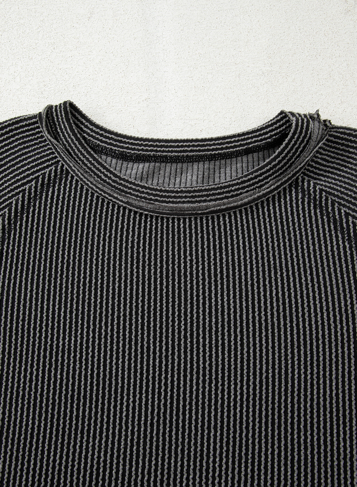 Soft Cord Lantern Sleeve Top & High Waist Ruffled Mini Skort Co-ord - eAura