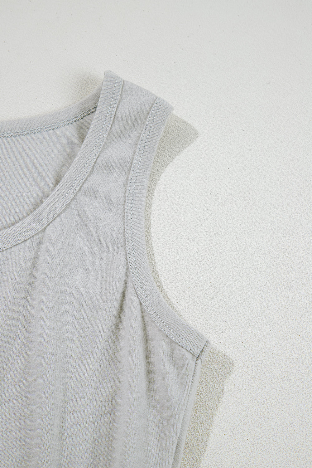 Grey 3 Pcs Crop Tank Top Shorts with Cardigan Lounge Set eAura