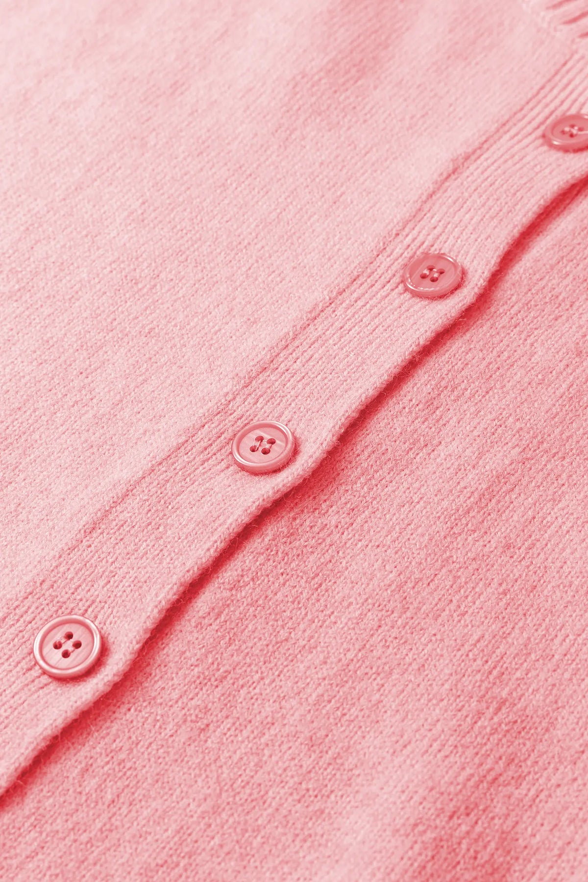 3/4 Sleeve Boxy Knit Button Down Sweater Cardigan – Lavendula