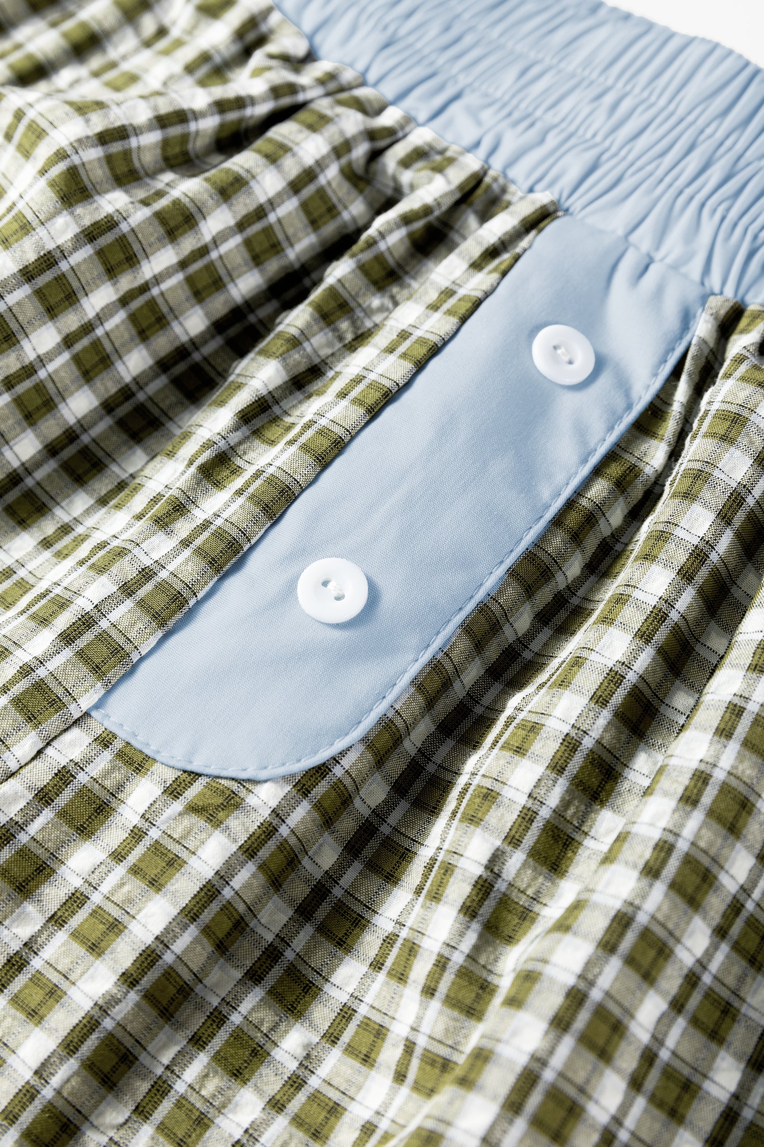 Preppy Gingham Boxer Trousers - eAura