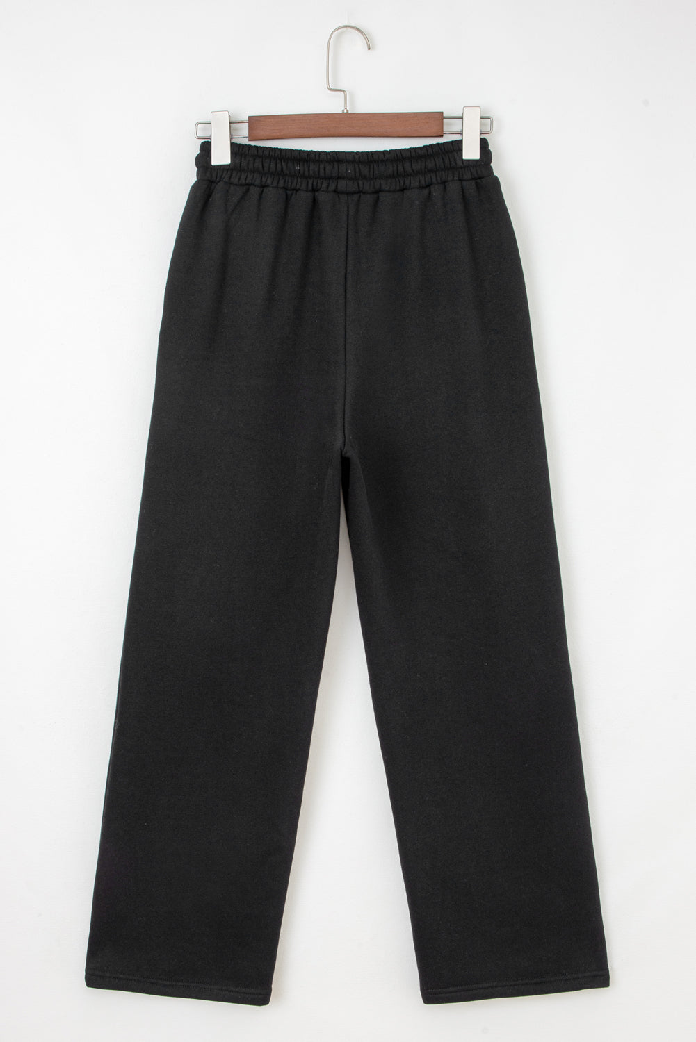Fleece Lined Leopard Drawstring Elastic Waist Joggers eAura