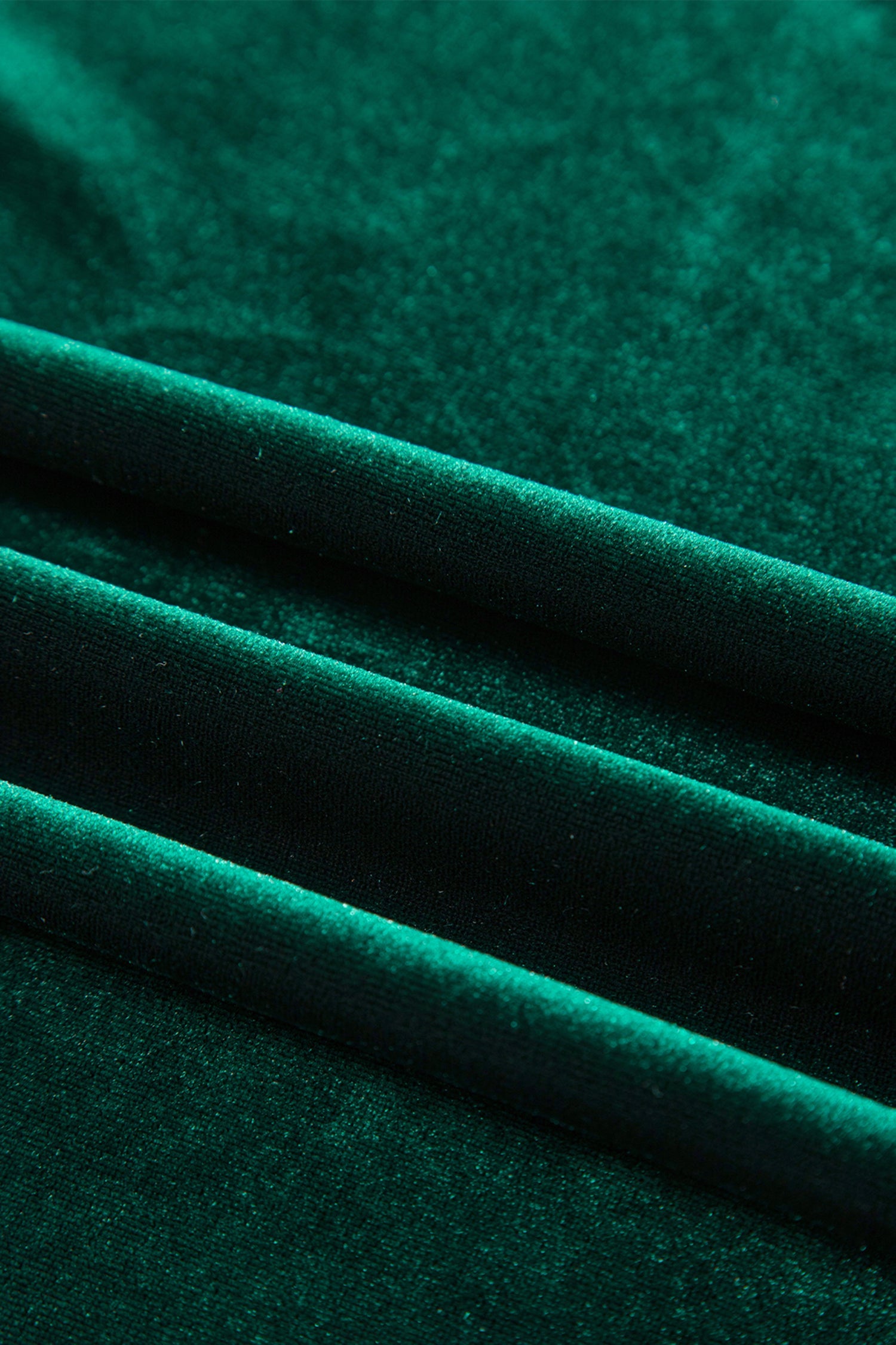 Asymmetric Button Keyhole Neck Long Sleeve Velvet Blouse - Tops/Blouses & Shirts