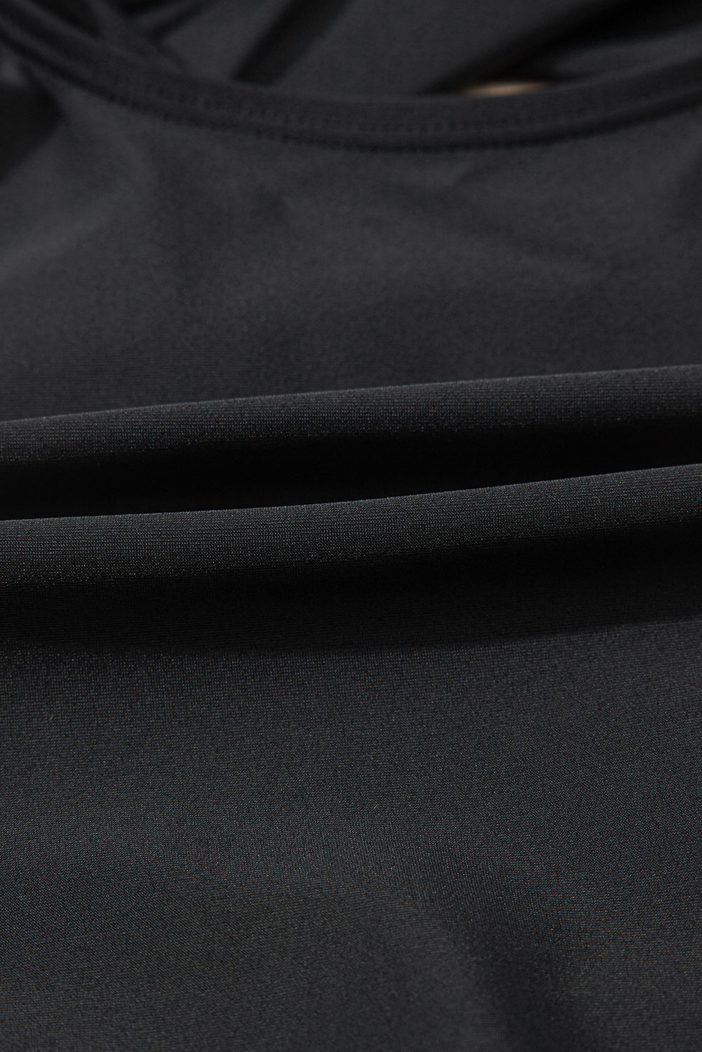 Beau Blue Ric Rac Trim Contrasted Patchwork Cutout One Piece Swimsuit - eAura