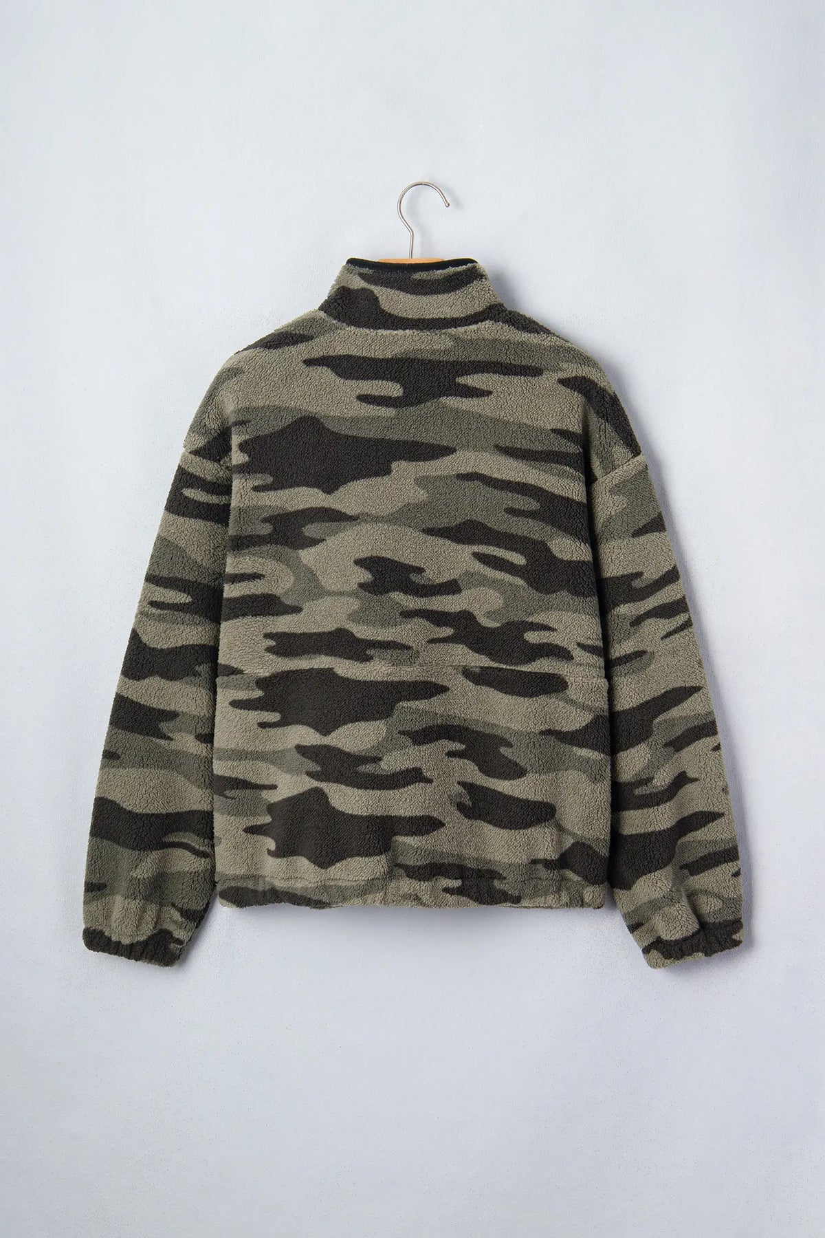 Fleece Half-Zip Pocket Sweatshirt