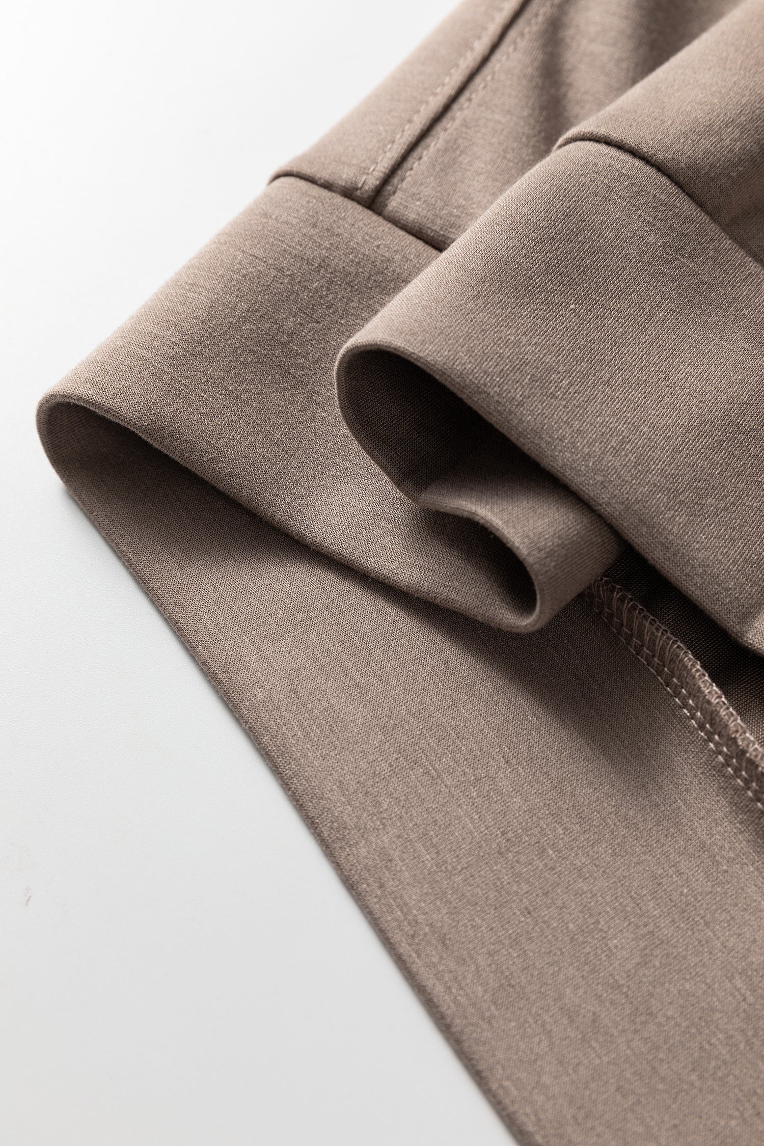 Zip Collar Long Sleeve Top and Drawstring Trousers Co-ord Set - eAura