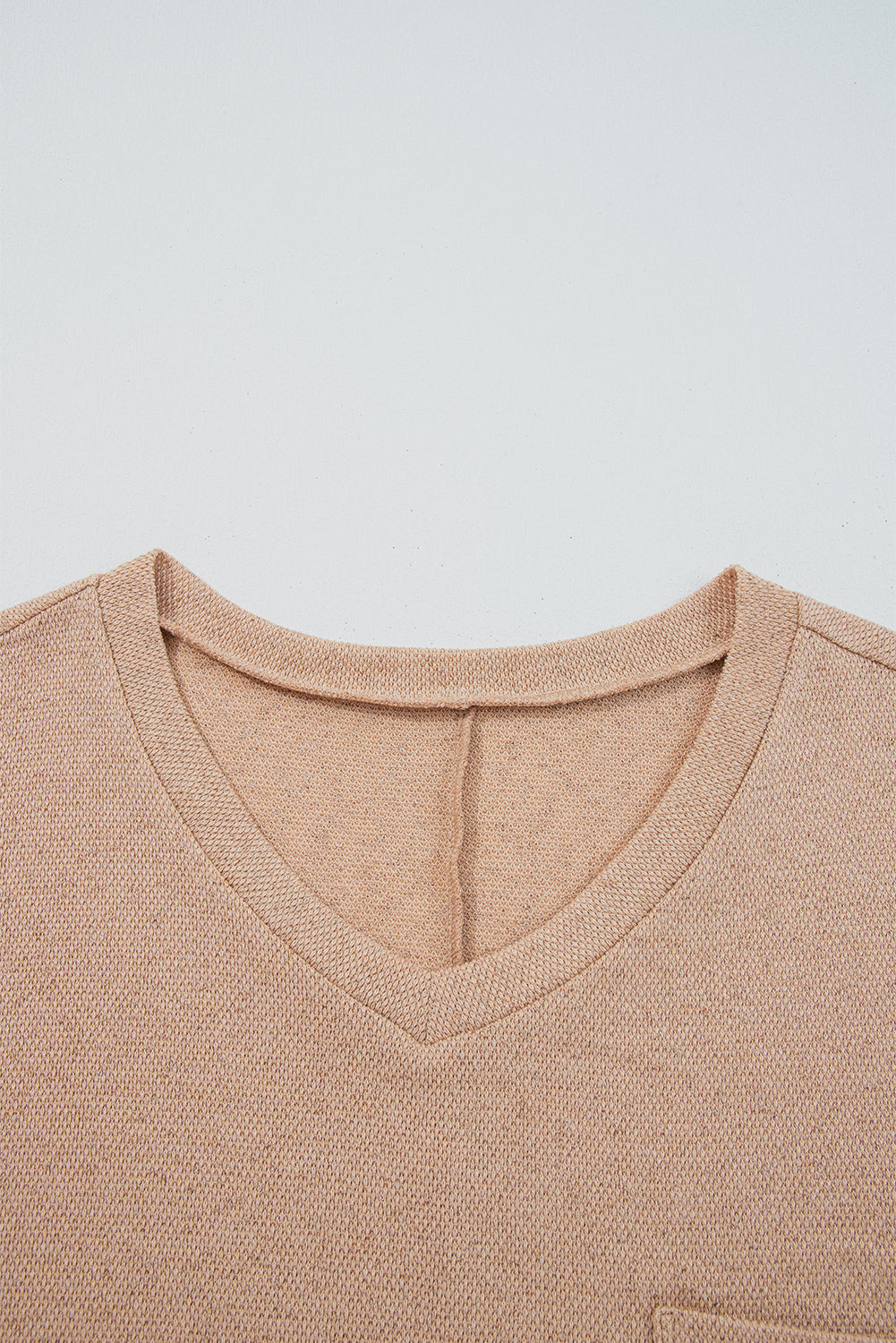 Plus Size Drop Shoulder Knit Tunic Top