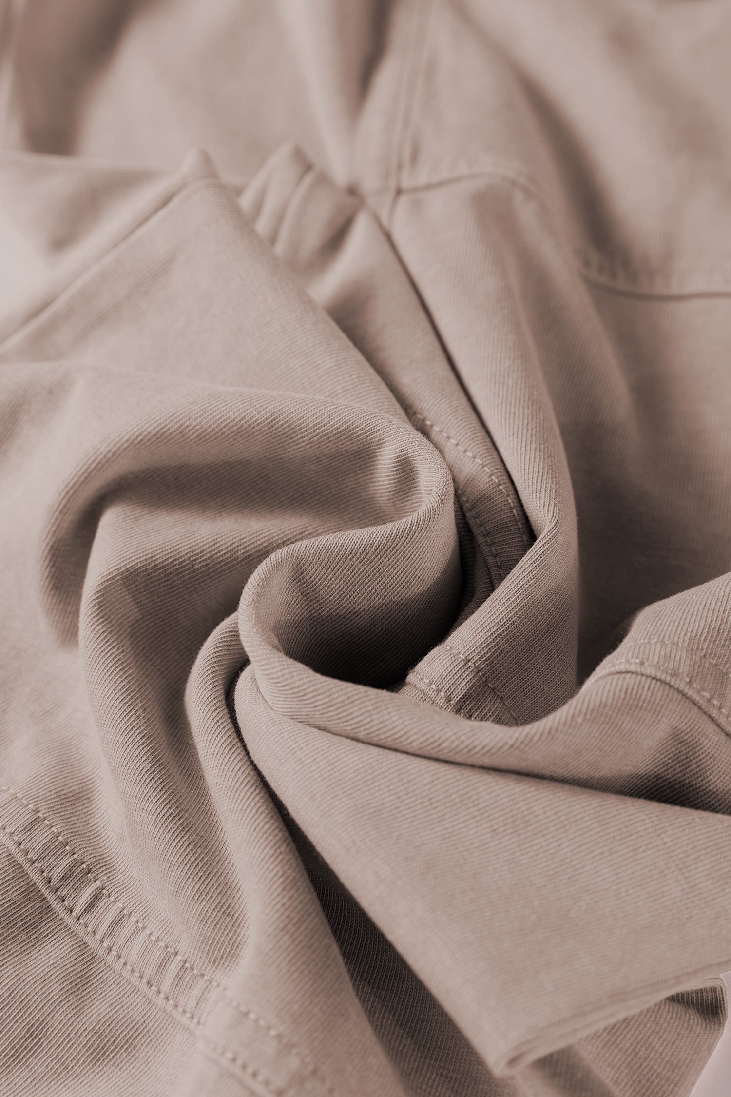 Mineral Wash Exposed Seam Drawstring High Waist Wide Leg Cargo Trousers - eAura