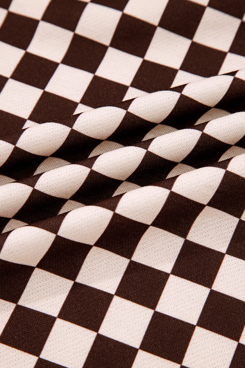 Black Checkered Co-ord Joggers Set eAura