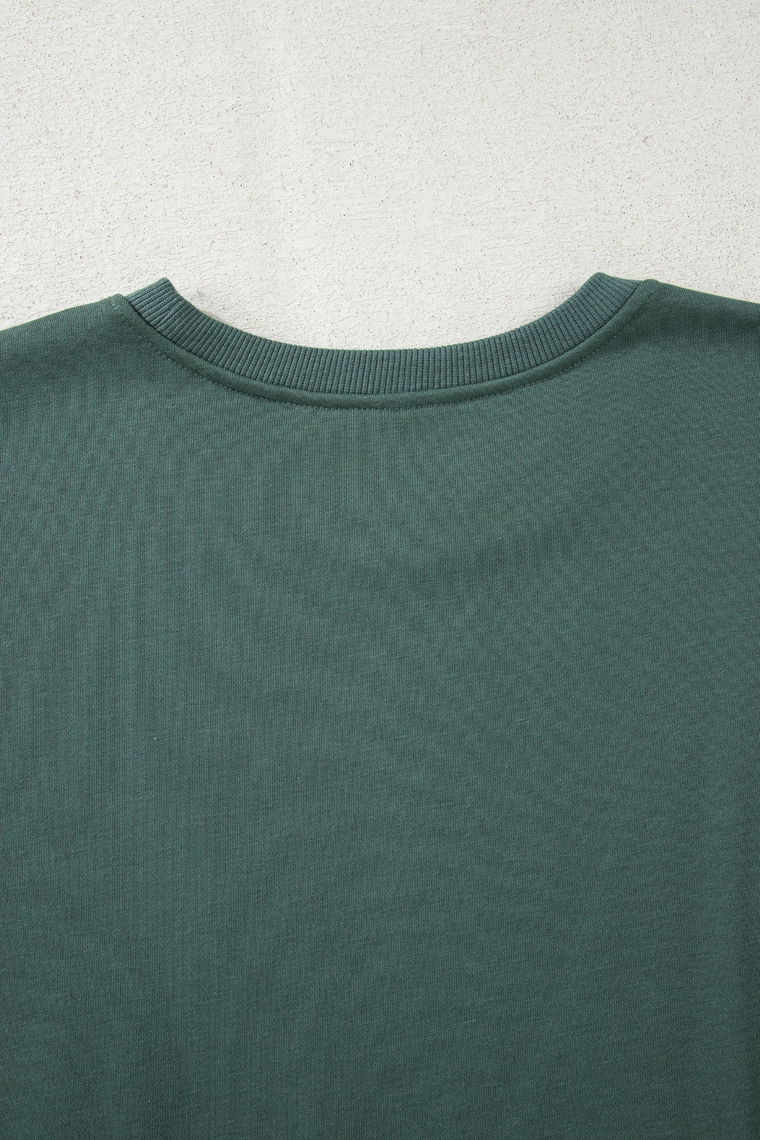 Oversize Slit Sweatshirt and Ribbed Leggings Co-ord Set - eAura