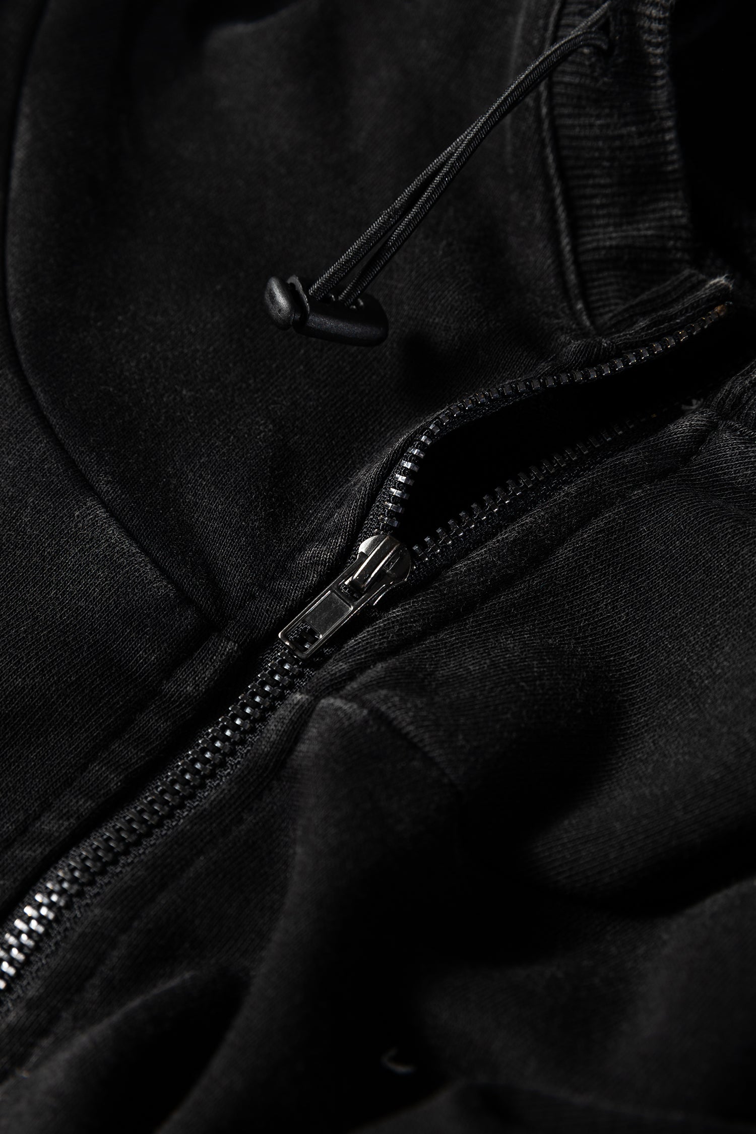 Half Zip Kangaroo Pocket Mineral Wash Baggy Hoodie - Tops/Sweatshirts & Hoodies