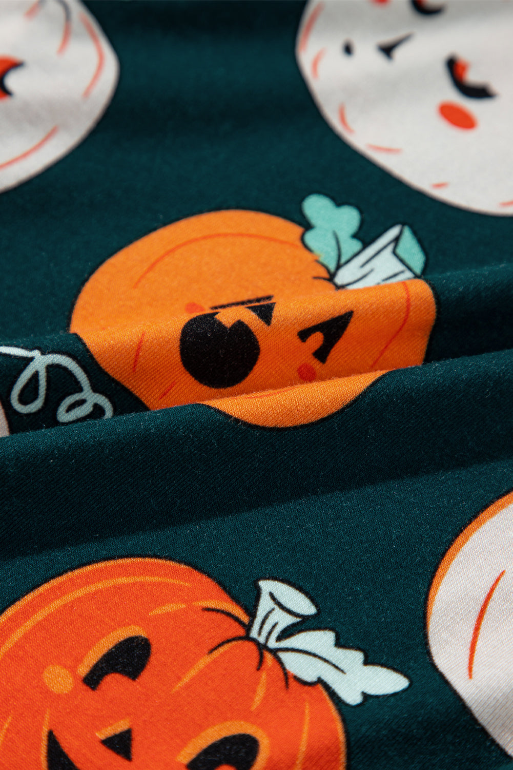 Halloween Pattern Short Sleeve Shirt Pyjama Set eAura