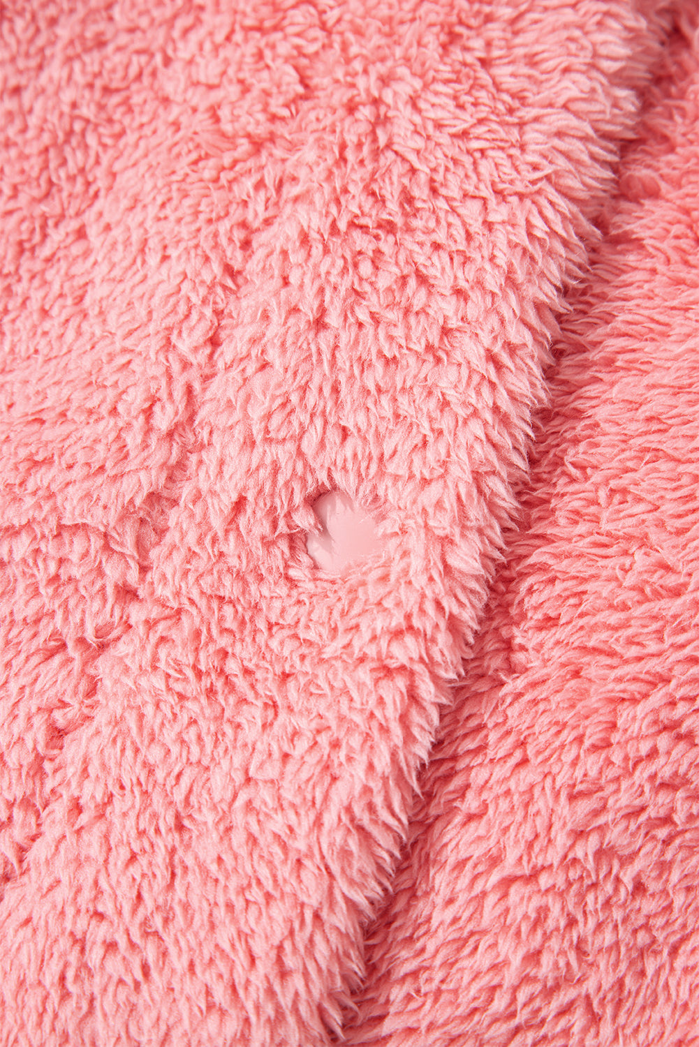 Gossamer Pink Varsity Striped Banding Patchwork Winter Plush Vest - eAura