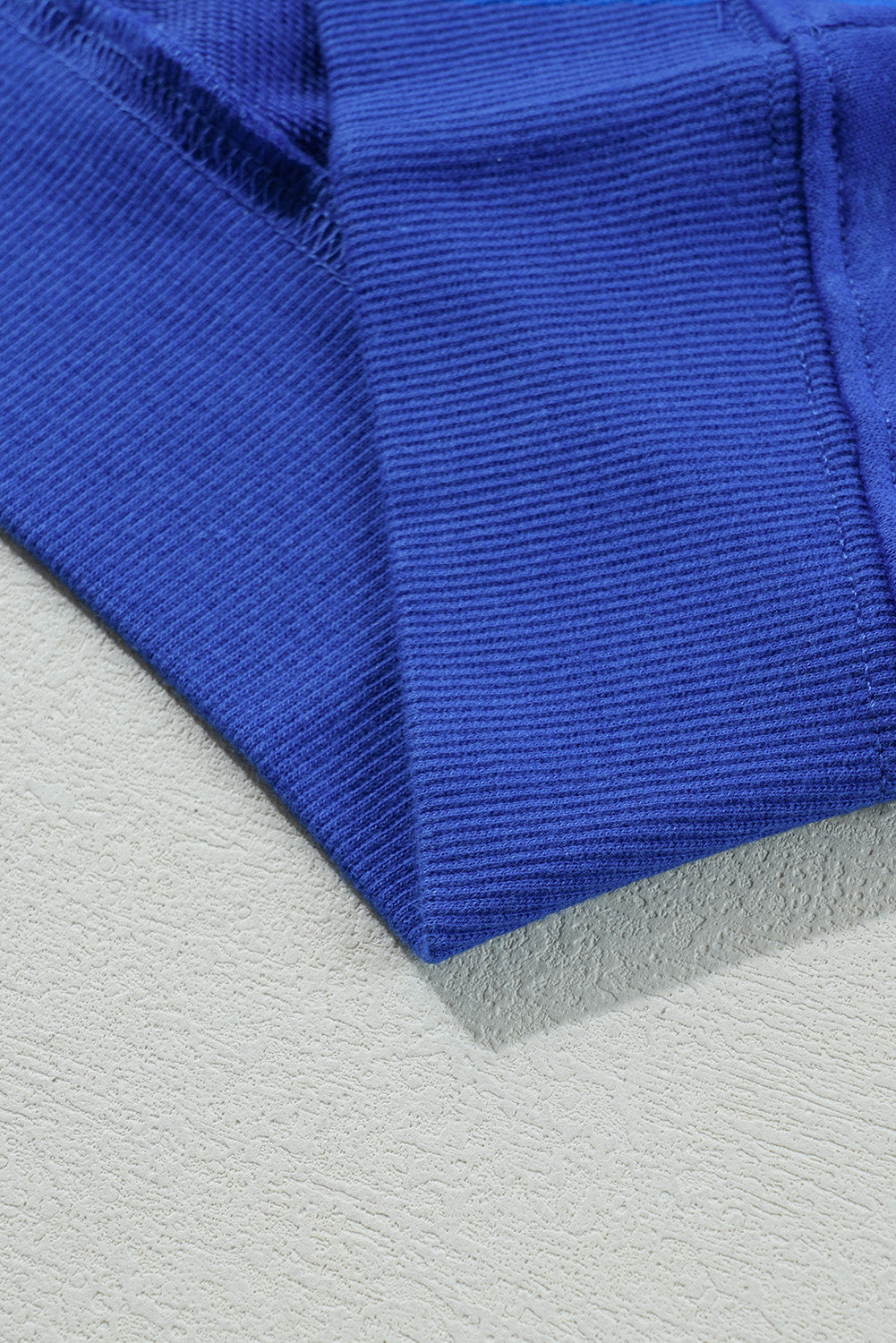Dark Blue Game Day Crew Neck Graphic Pullover Sweatshirt eAura
