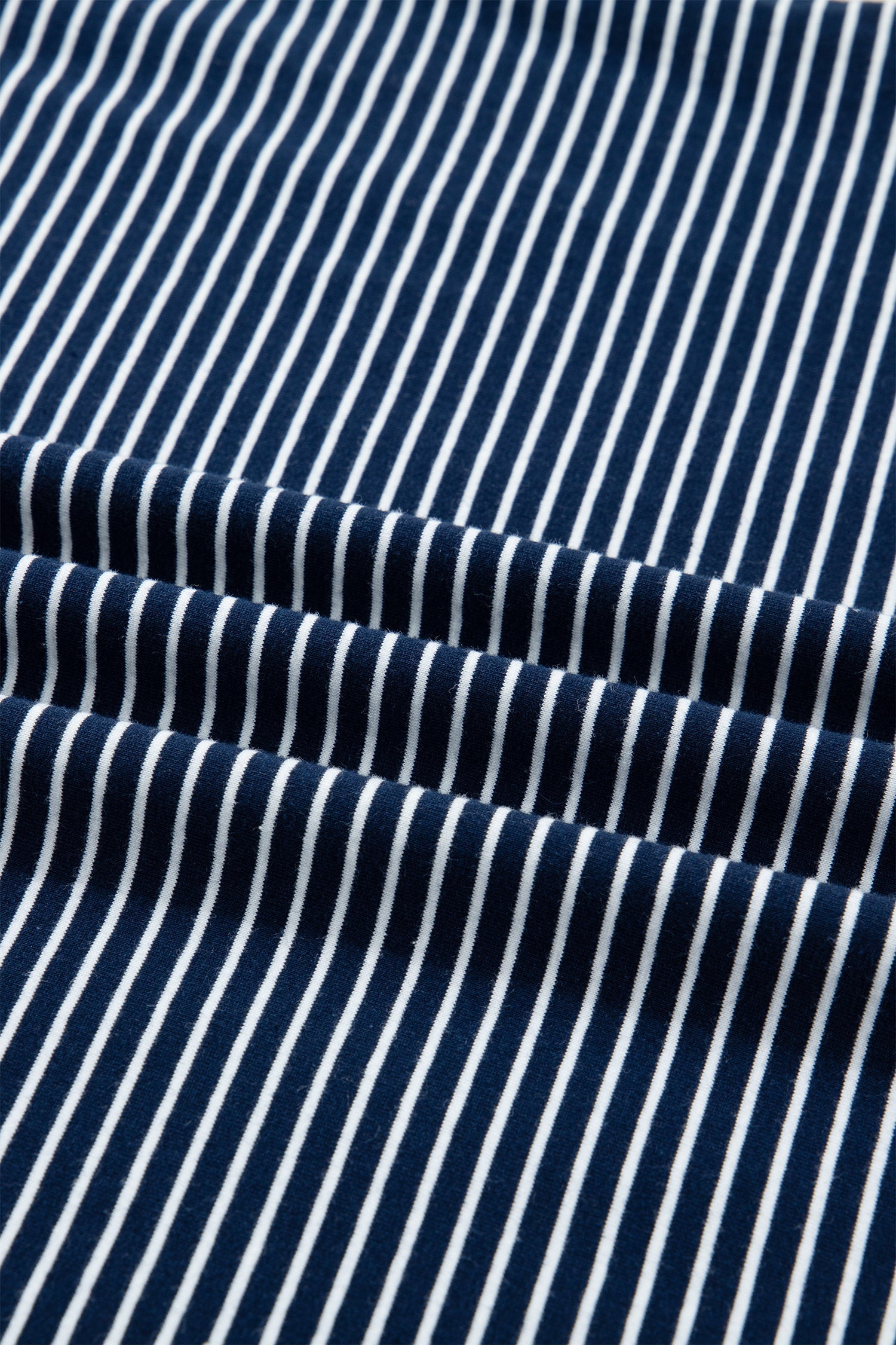 Stripe Drop Shoulder Long Sleeve Tee and Buttoned Shorts Pyjama Set - Loungewear & Sleepwear/Pyjama
