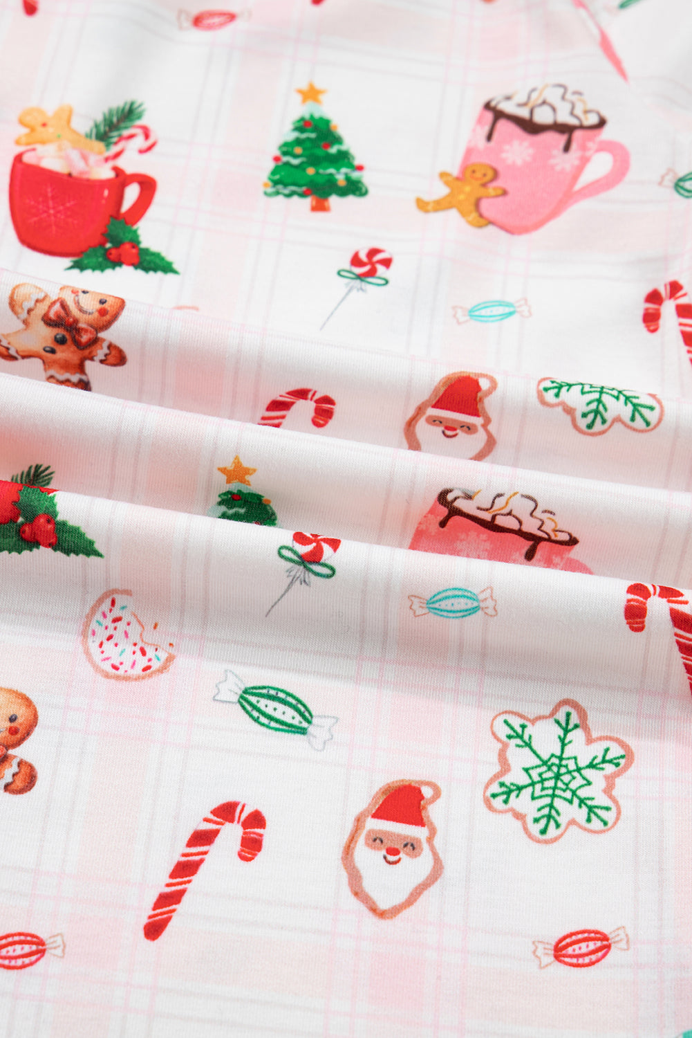 Pink Christmas Spirit Pyjama Set - eAura