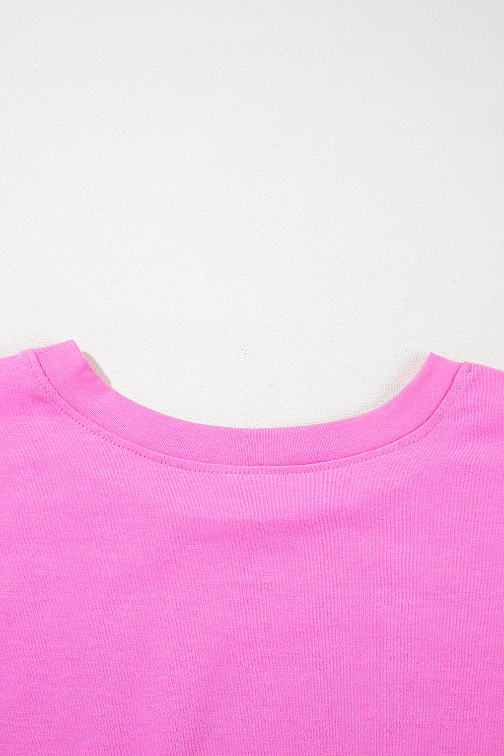 Bright Pink Checker MAMA Letter Printed Graphic Plus Size T Shirt BB Fashion Outlet