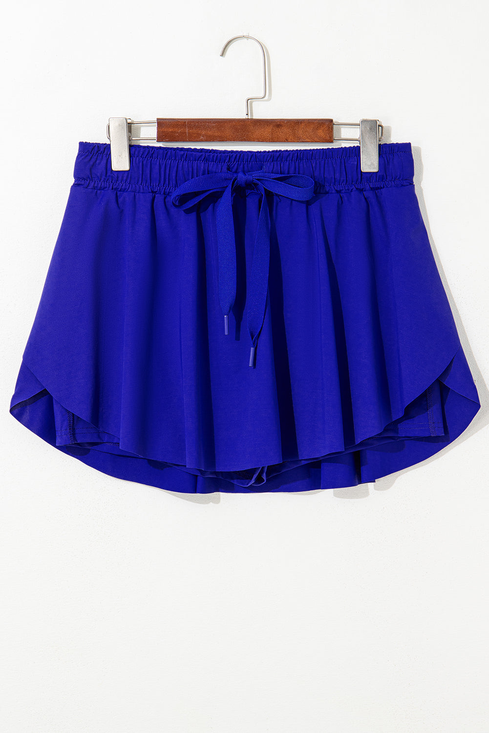 Bonbon Drawstring High Waist Lined Tennis Skorts eAura