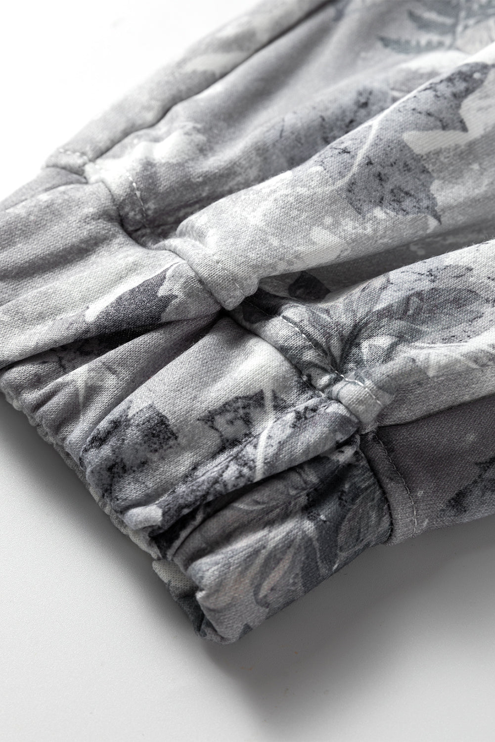 Camo Print Drawstring Elastic Waist Joggers - eAura