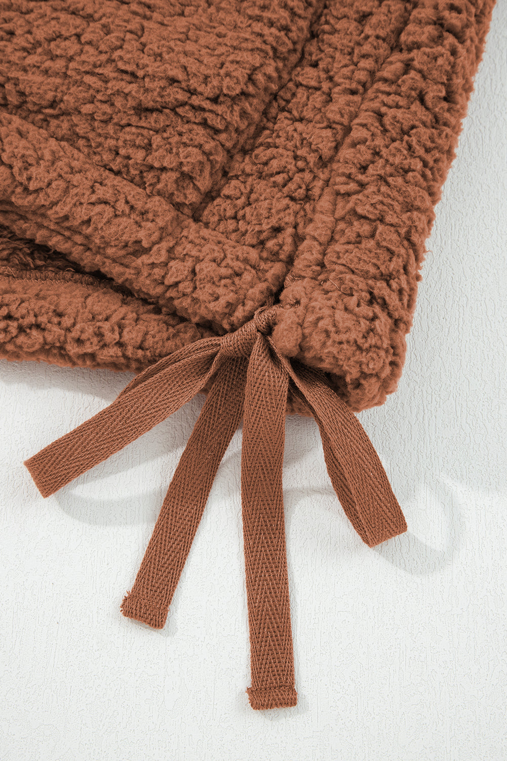 Faux Fur Snap Button Front Vest Vest with Pockets - eAura