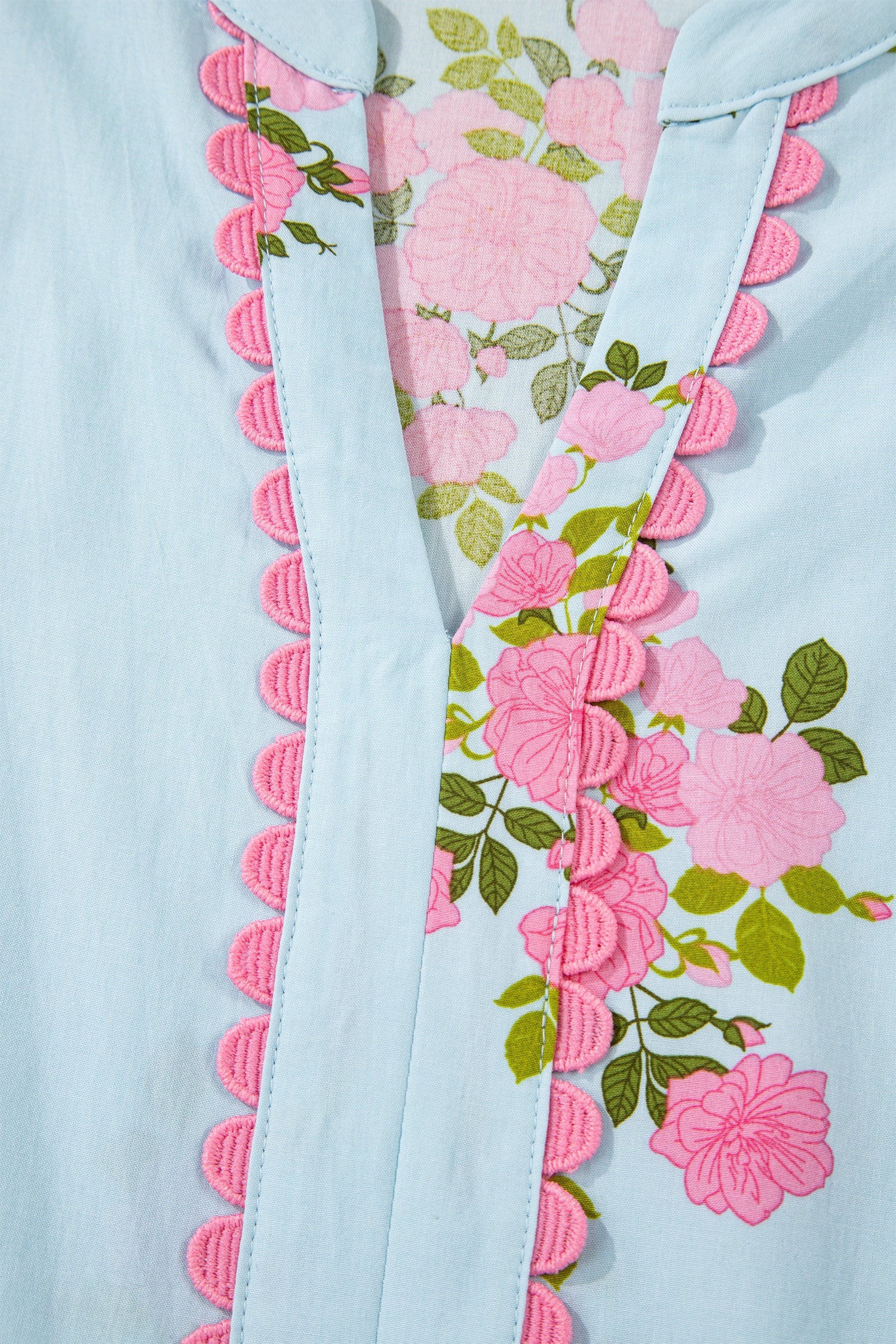 Floral Print Flutter Sleeve Maxi Dress