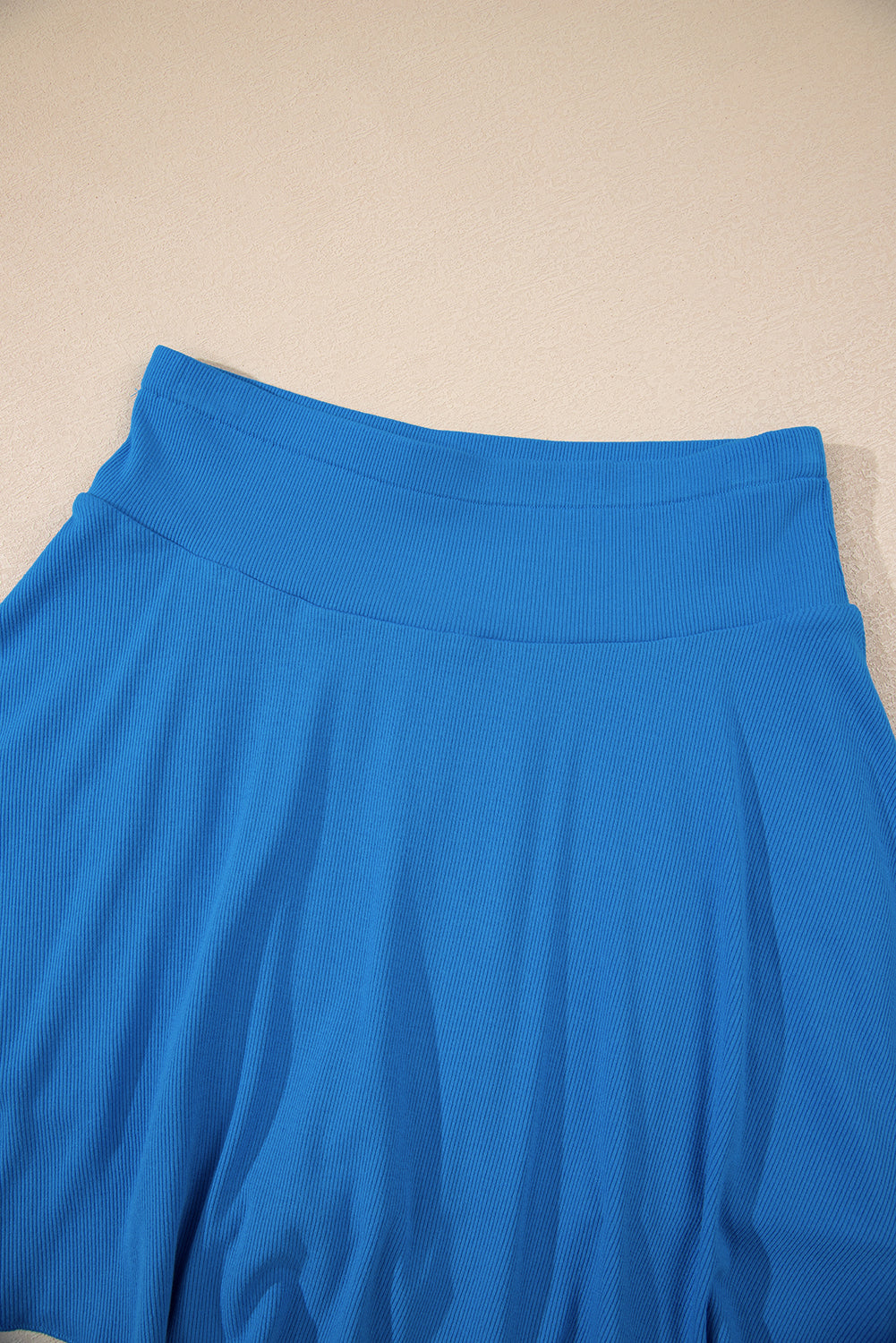 Draped High Waist Phone Pocket Lined Skort eAura