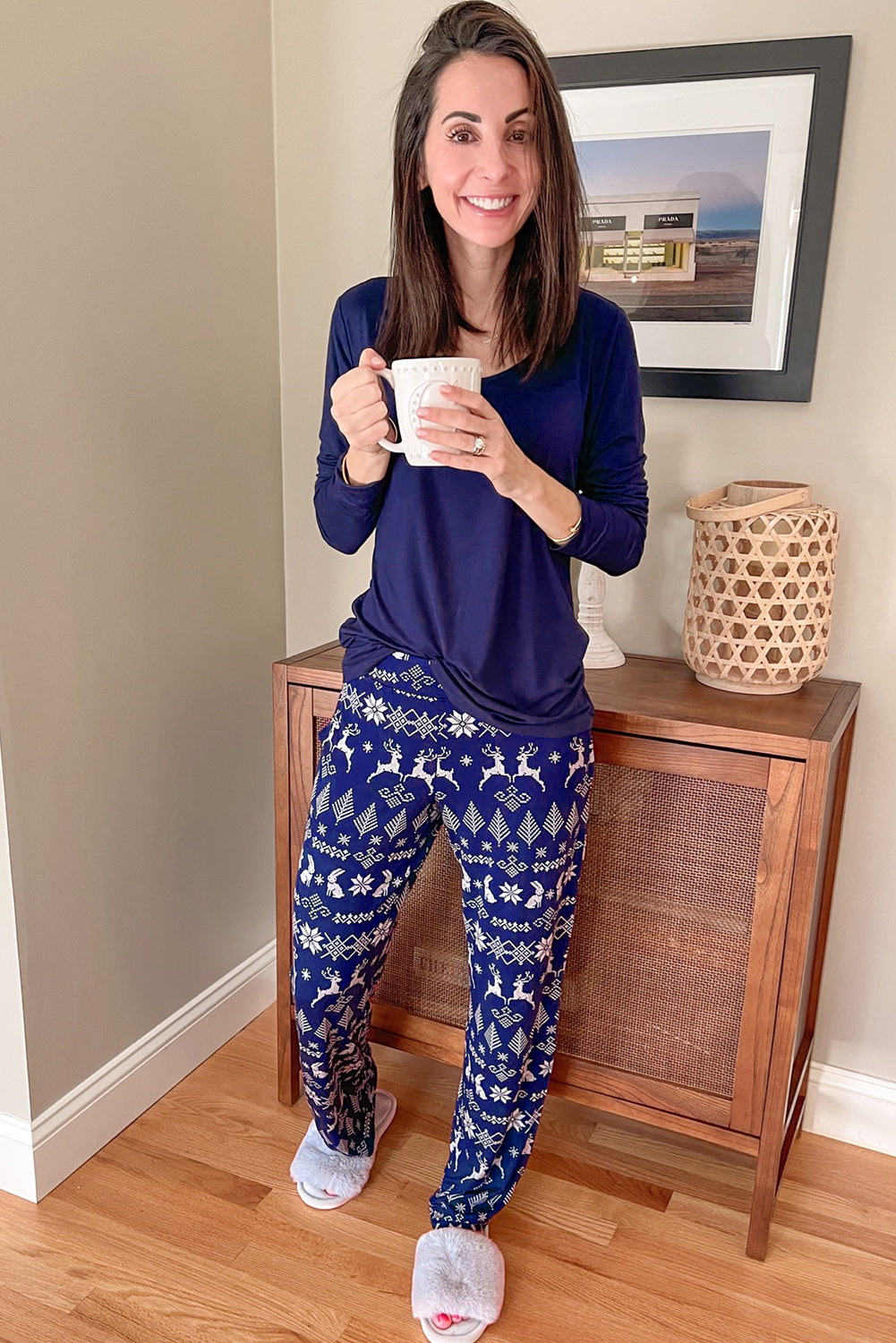 Top and Christmas Bottoms Pyjama Set - eAura