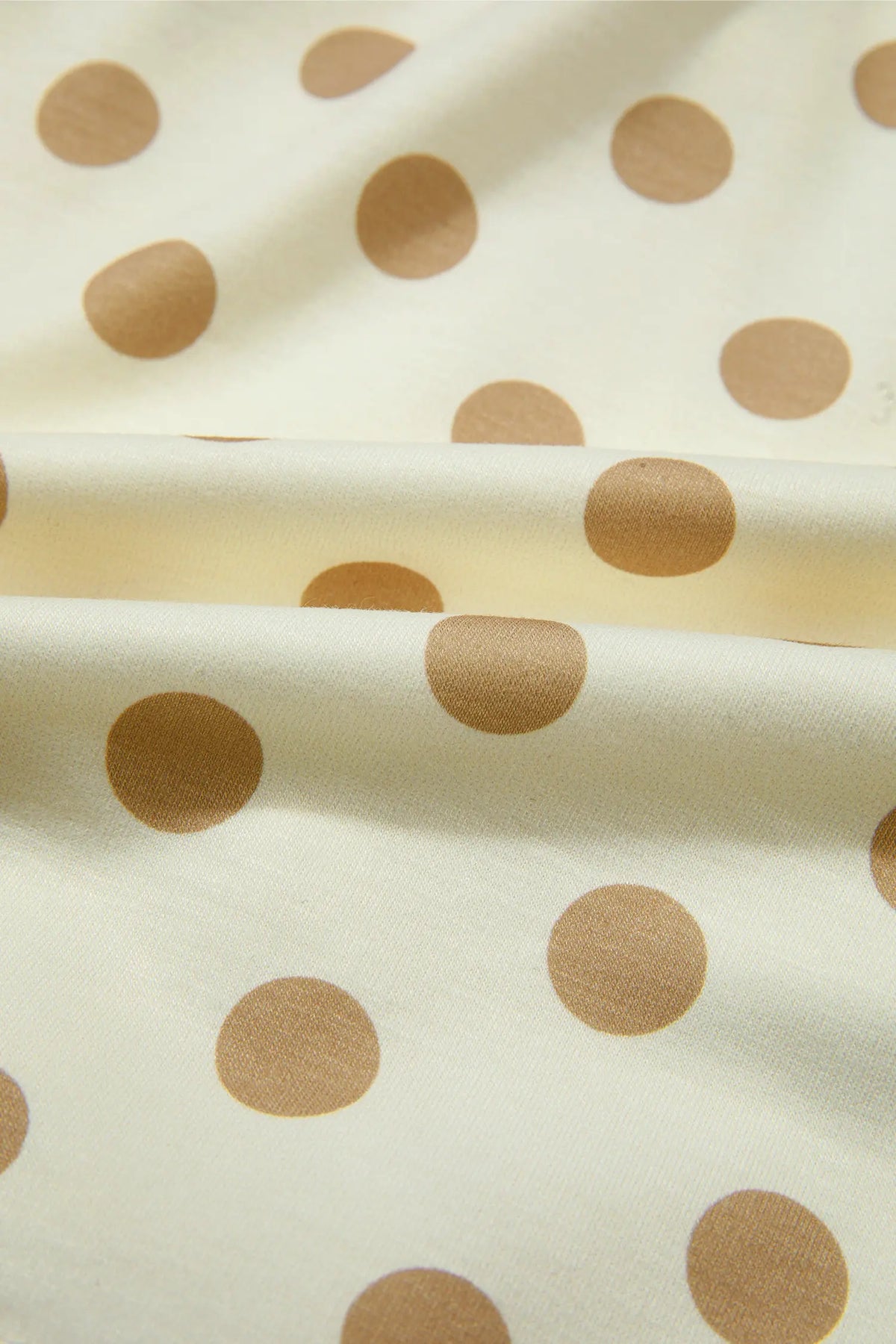 Polka Dot Hooded Long Sleeve Top Casual Mini Skort Set – Khaki