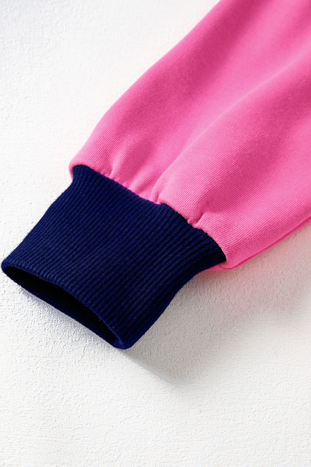 Pink Stripe V-Neck Loose Fit Long Sleeve Top - eAura