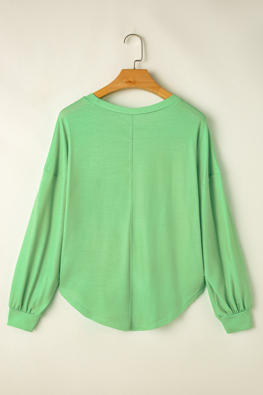 Blue Colourblock Striped Drop Shoulder Loose Top eAura
