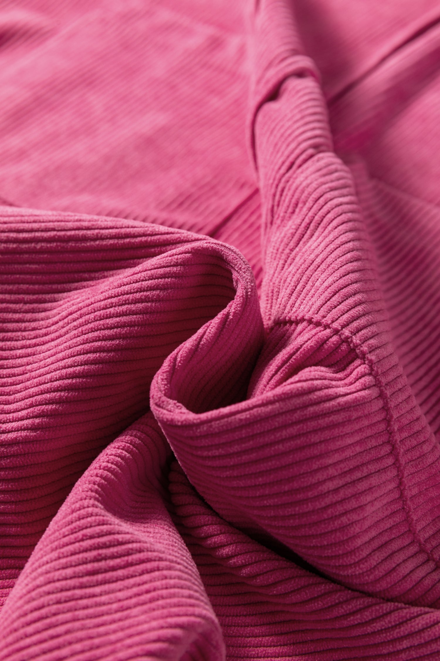 Soft Corduroy Sleeveless Mini Dress With Patched Pockets - eAura