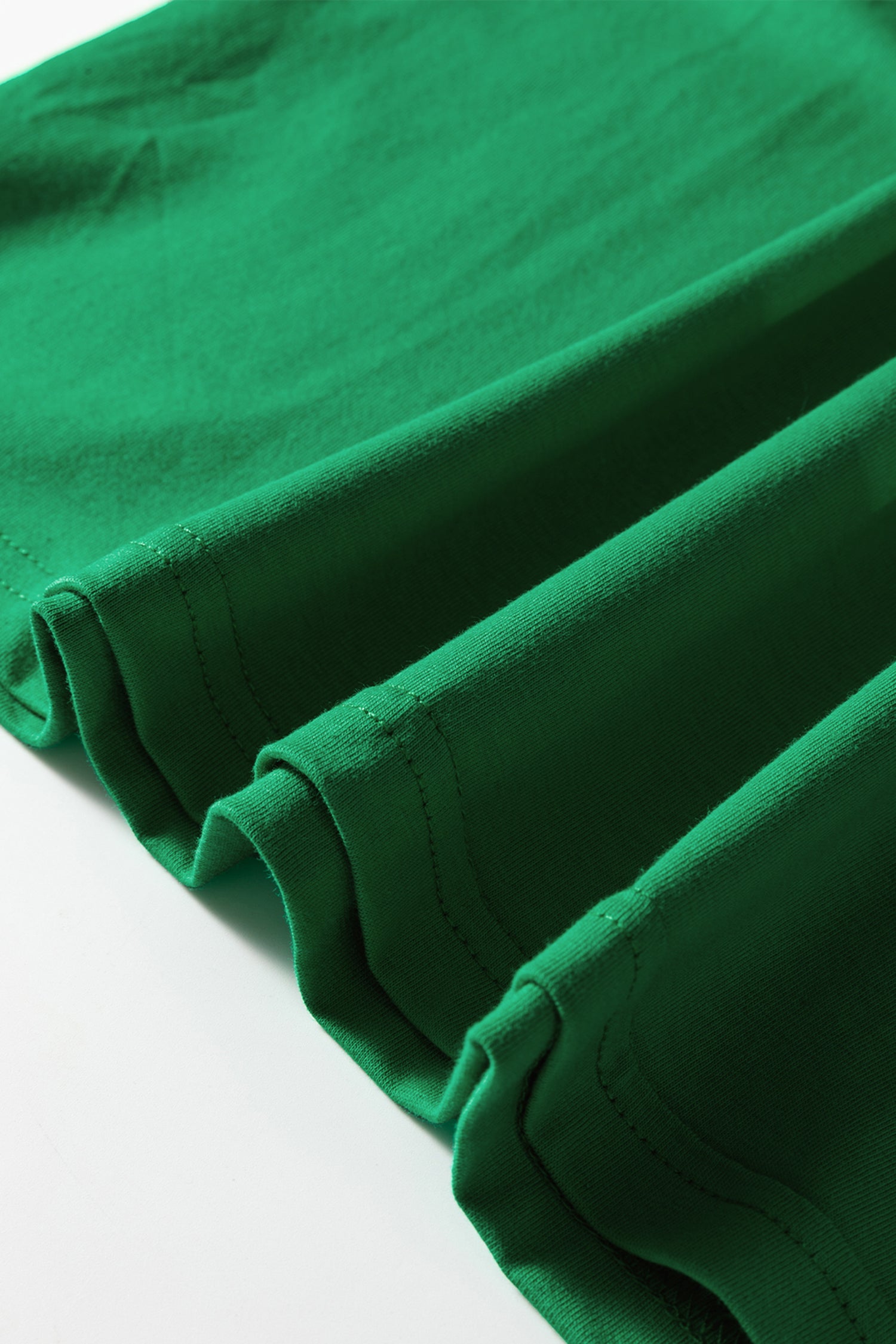 Varsity Striped Accent Contrast Crew Neck Long Sleeve T-Shirt - Tops/Long Tops