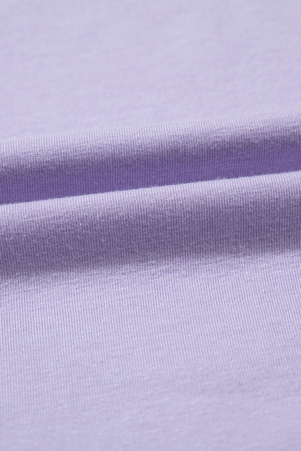 Purple Colour Block Patchwork Half Sleeve Oversized T Shirt eAura