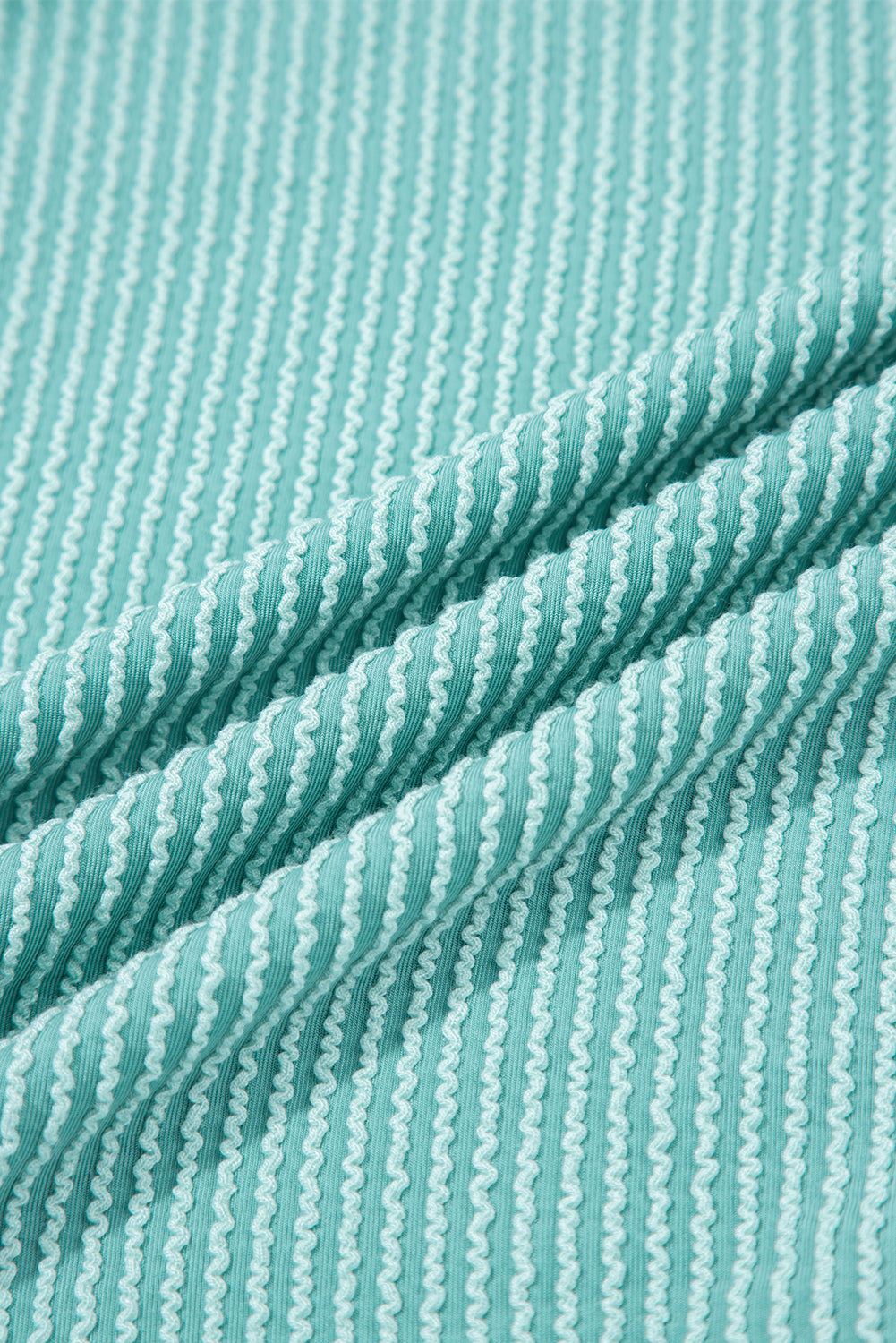 Multicolour Twisted Ribbed Henley Top - eAura