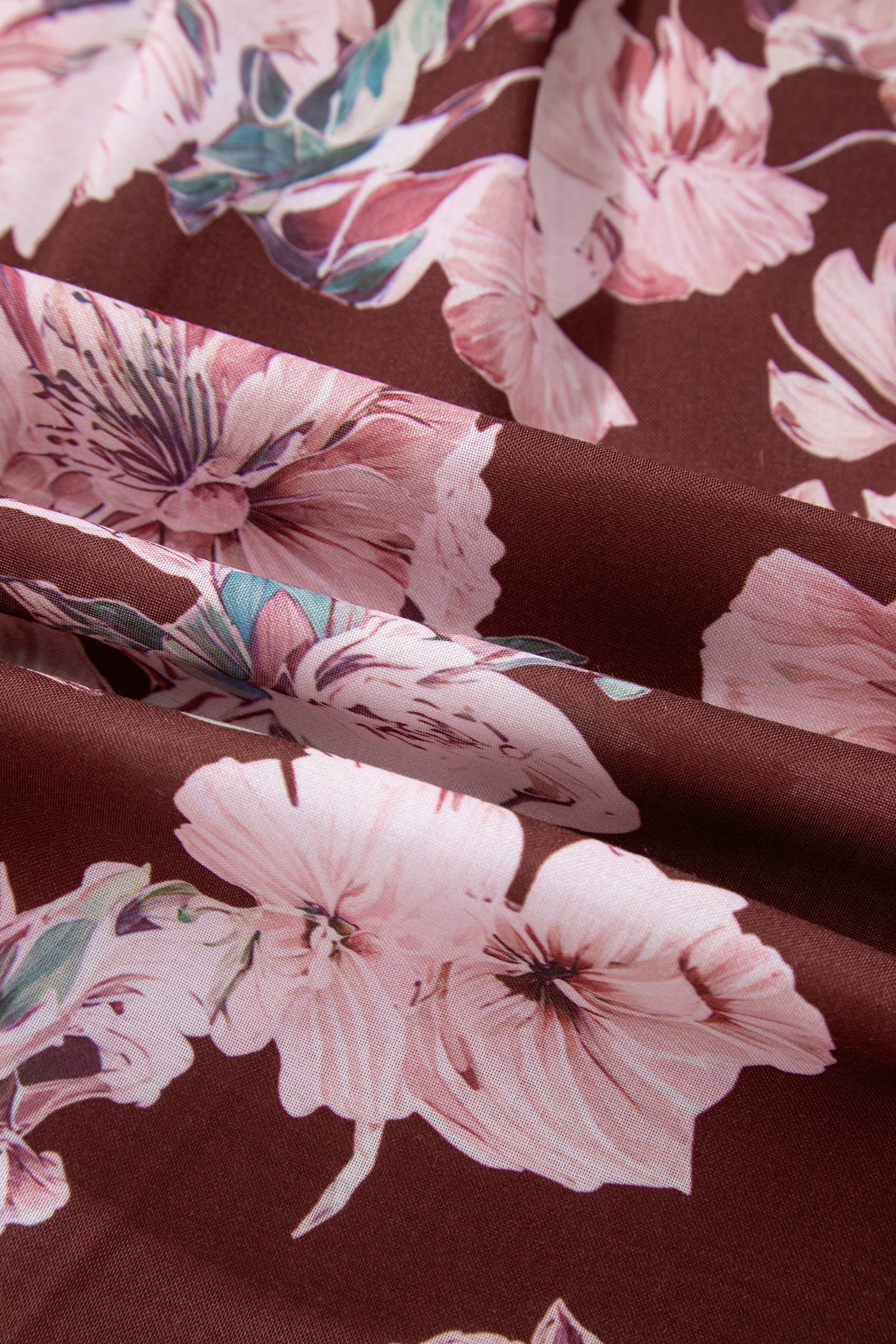 Floral Puff Sleeve Lightweight Shirt - eAura